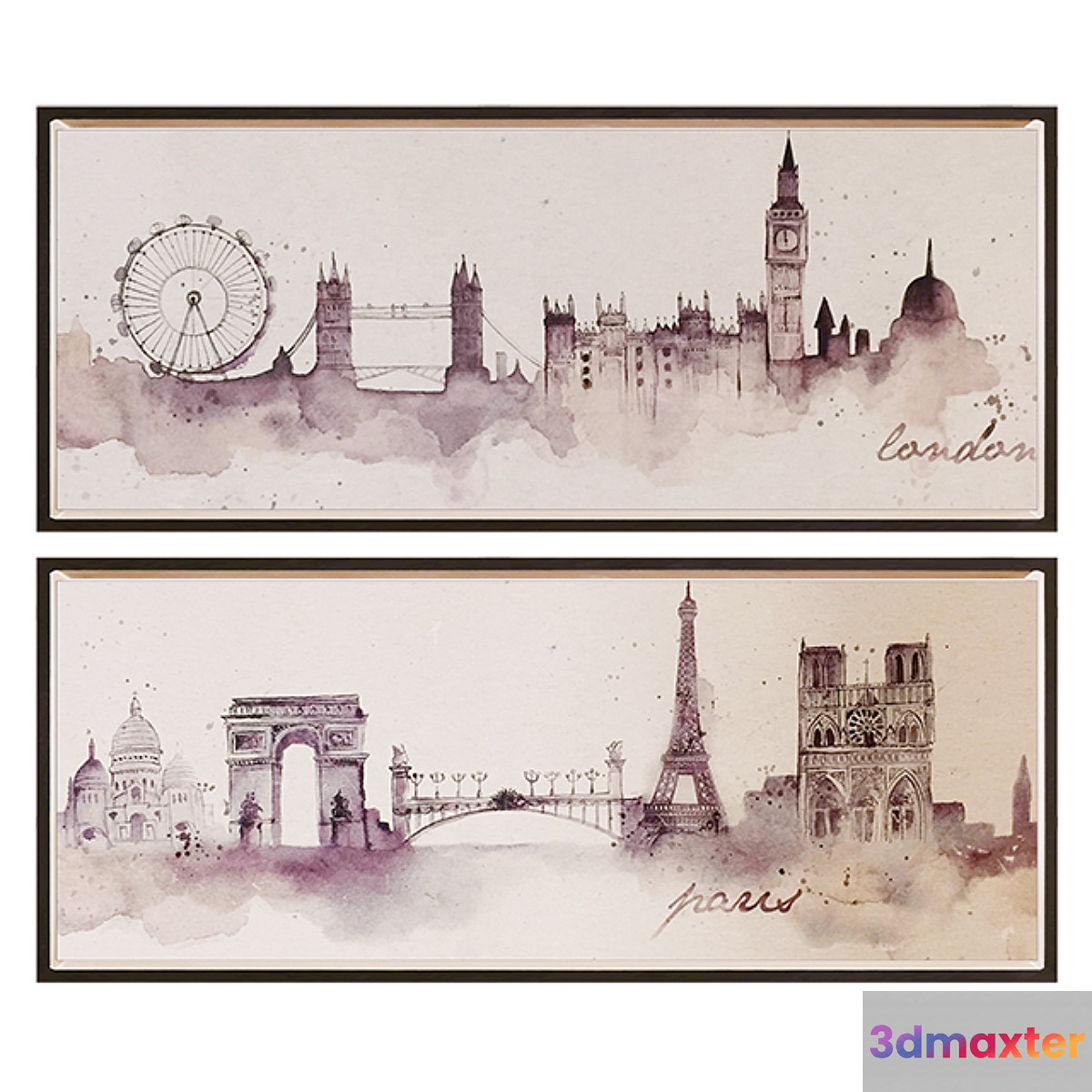 Graham & Brown Watercolor Framed Wall Art