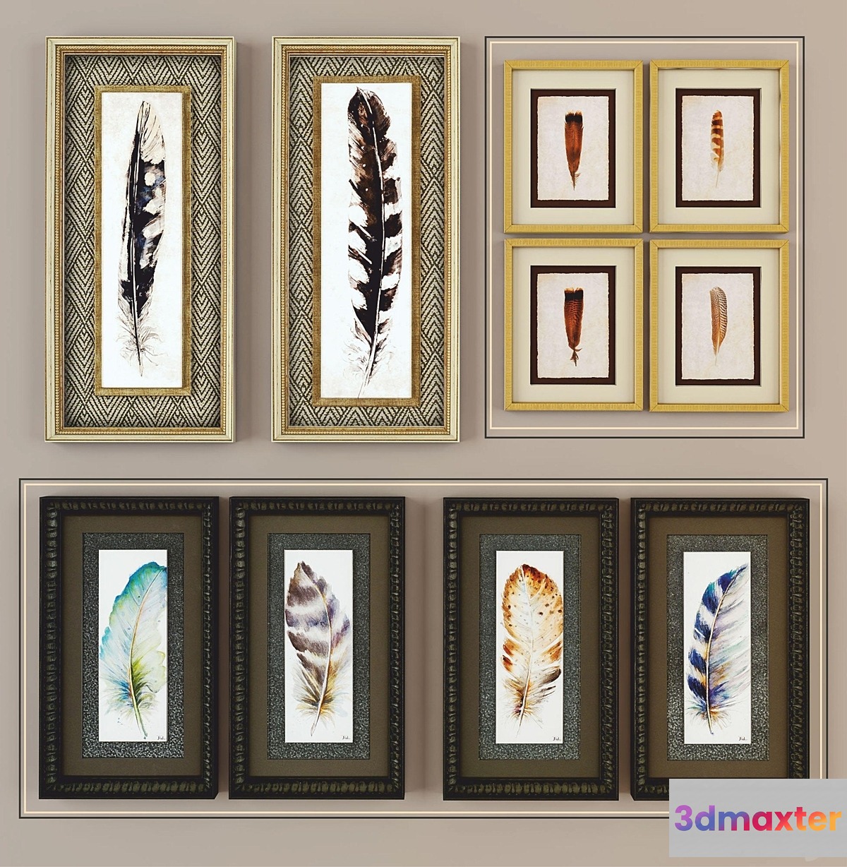 Collection of 01 paintings