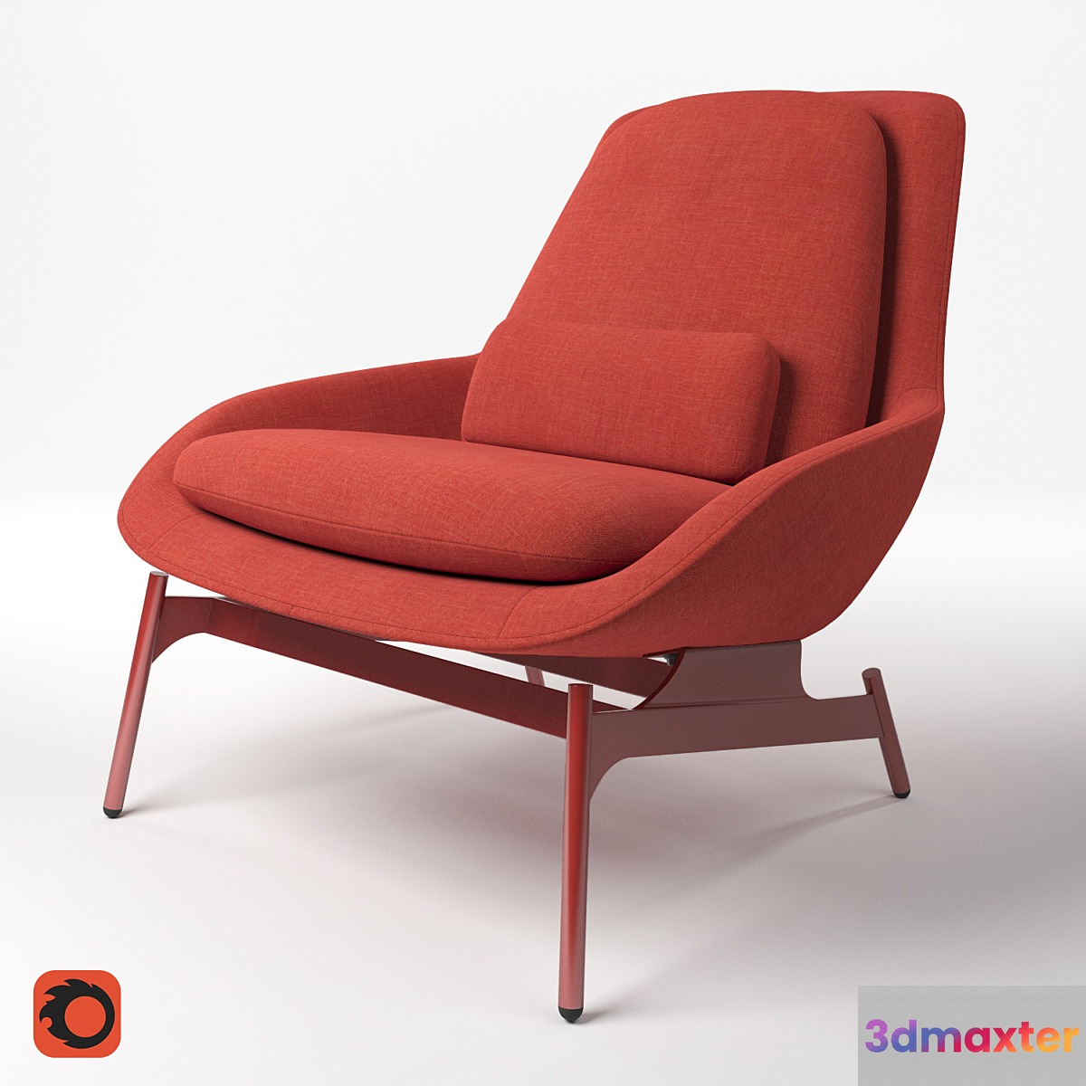 Field Lounge Chair 3D Max