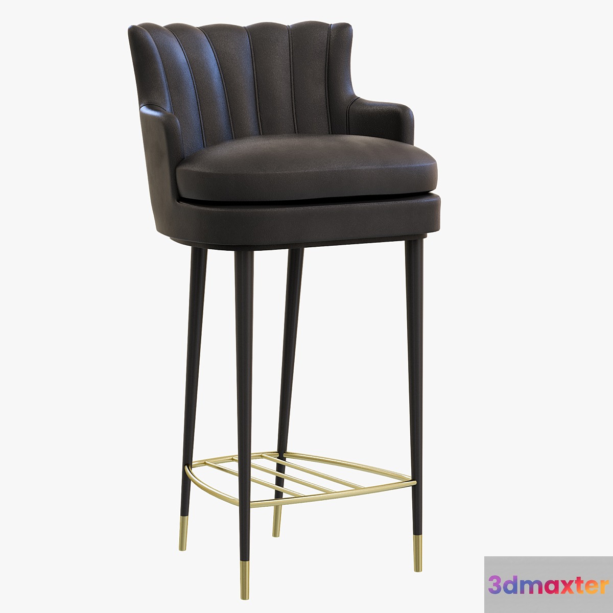 Brabbu Plum Bar Chair 3D Max