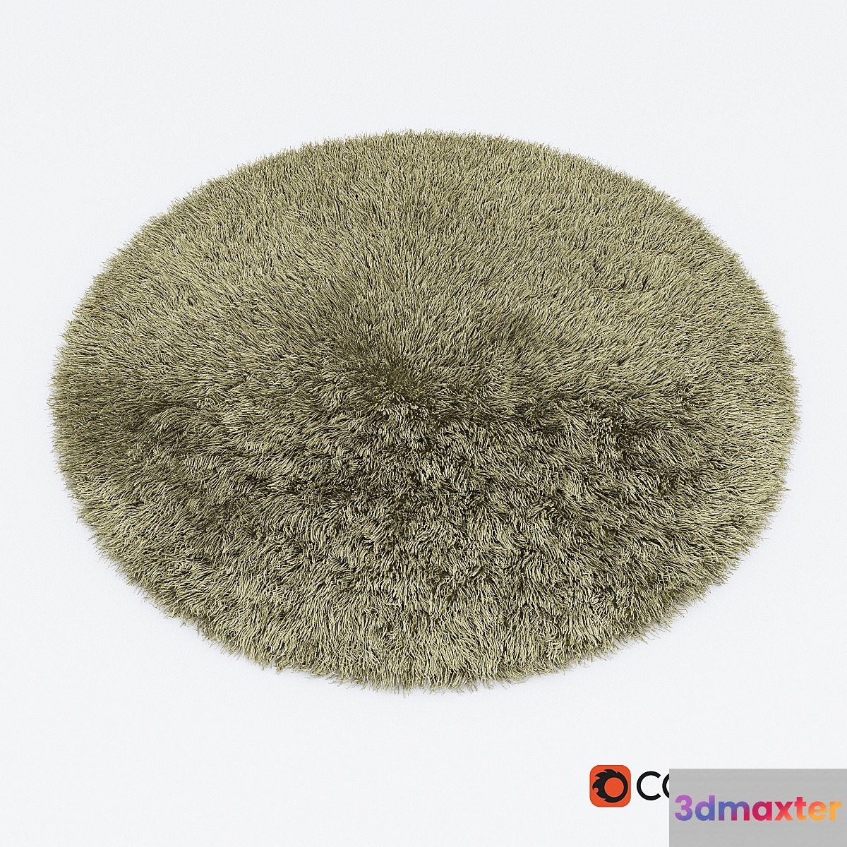 Carpet Snow H265-beige round