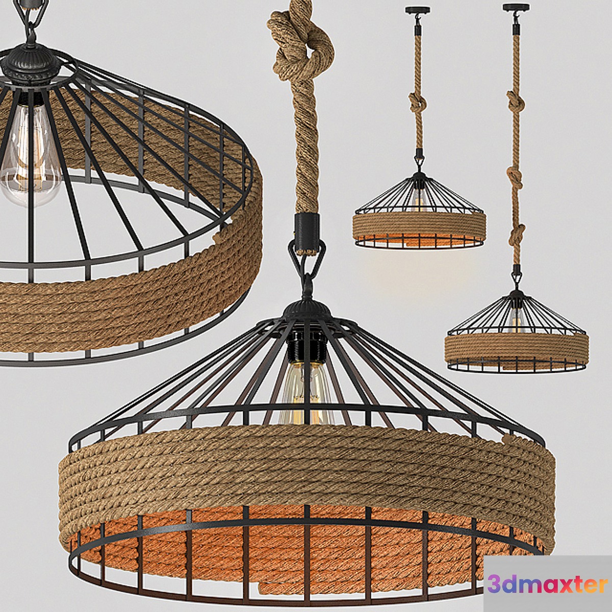 hanging lamp loft Country - No.2