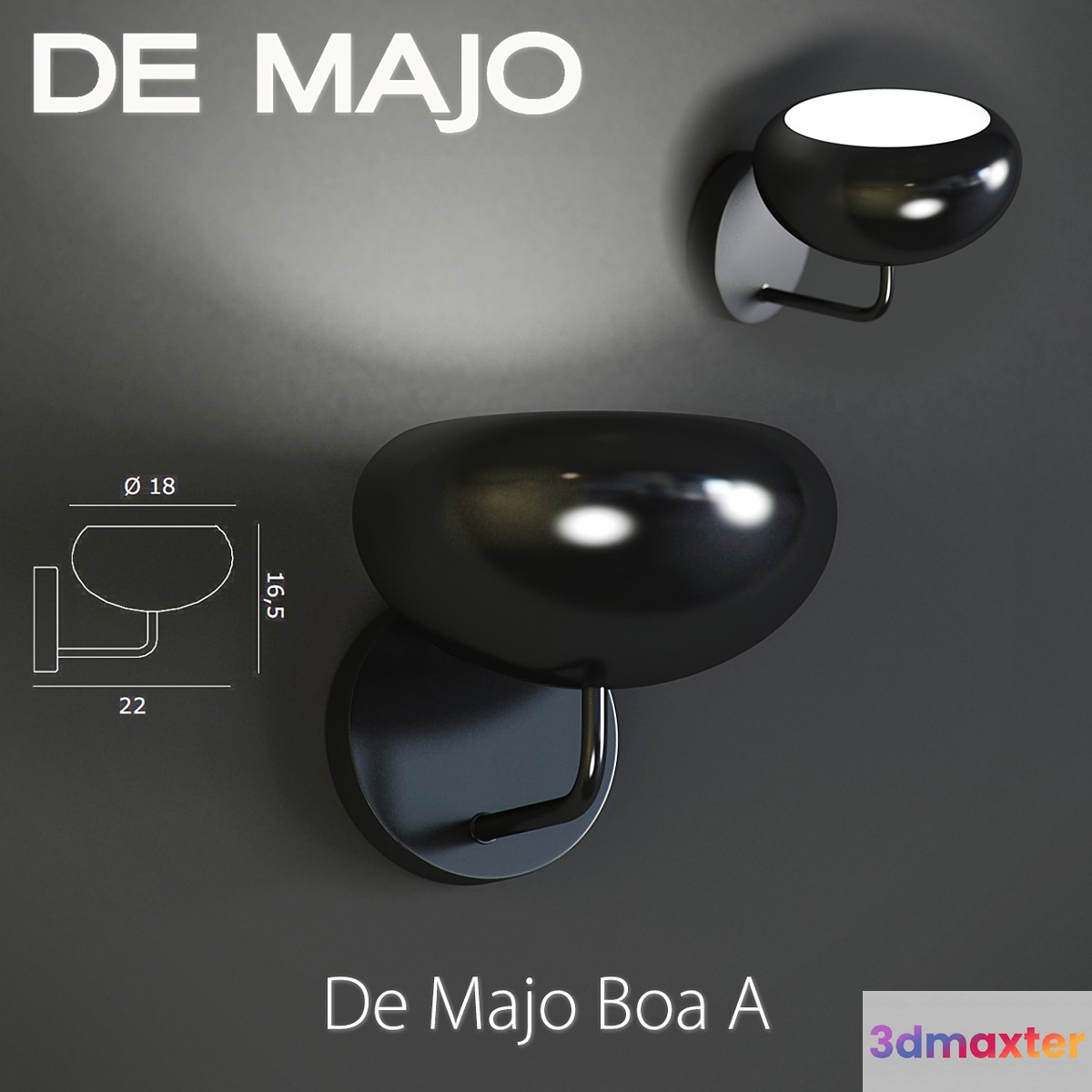 De Majo Boa A 3D Max