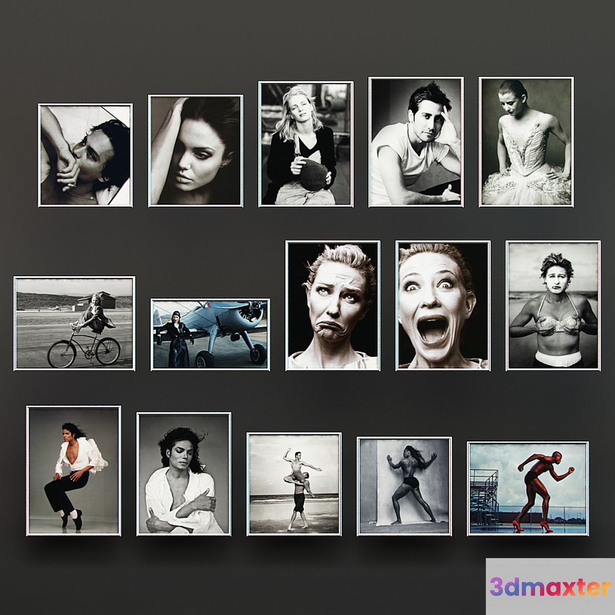 A collection of photos Annie Leibovitz