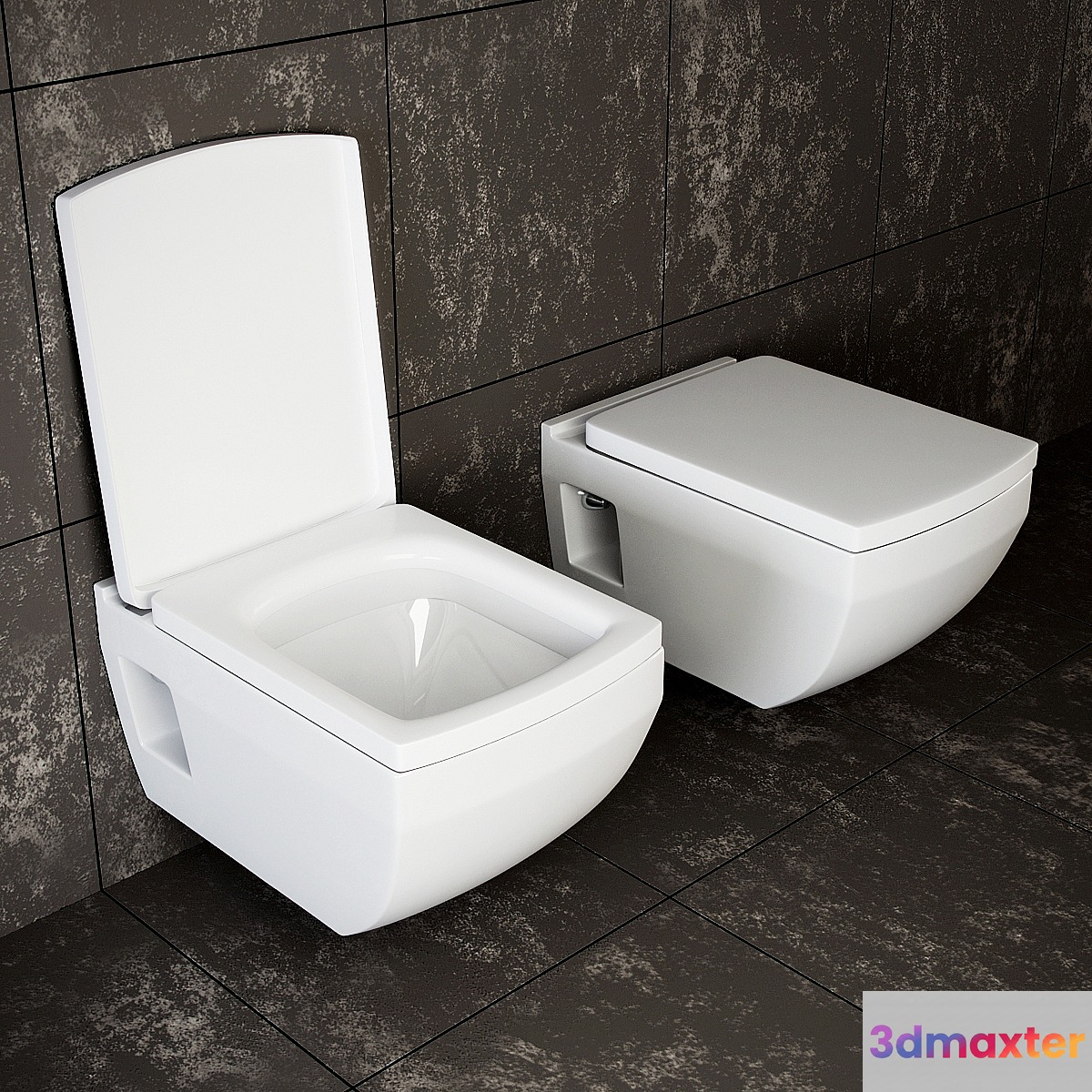 Washdown wall-hung toilet AW-806