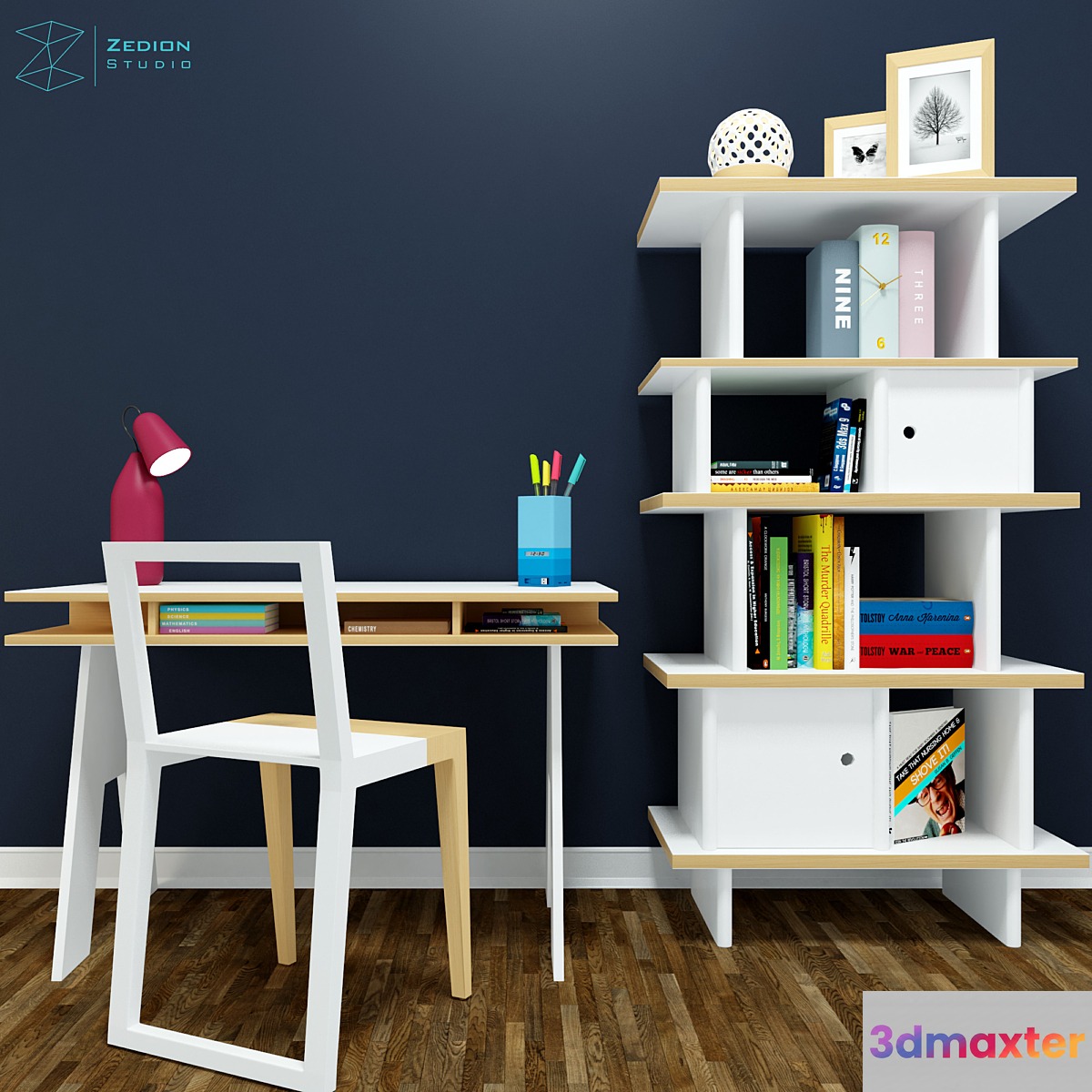 office set 3D Max