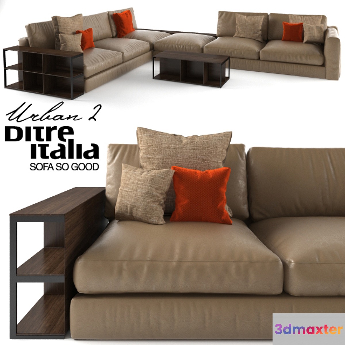 Ditre Italia Urban 2 sofa 3D Max