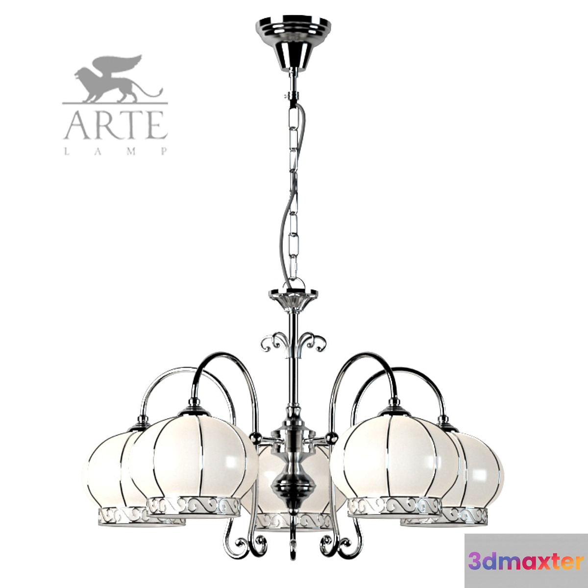 Chandelier Arte Lamp A2106LM-5WH Venice