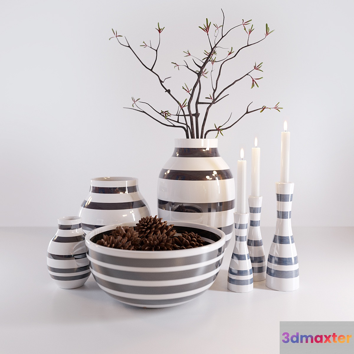 Decorative set omaggio