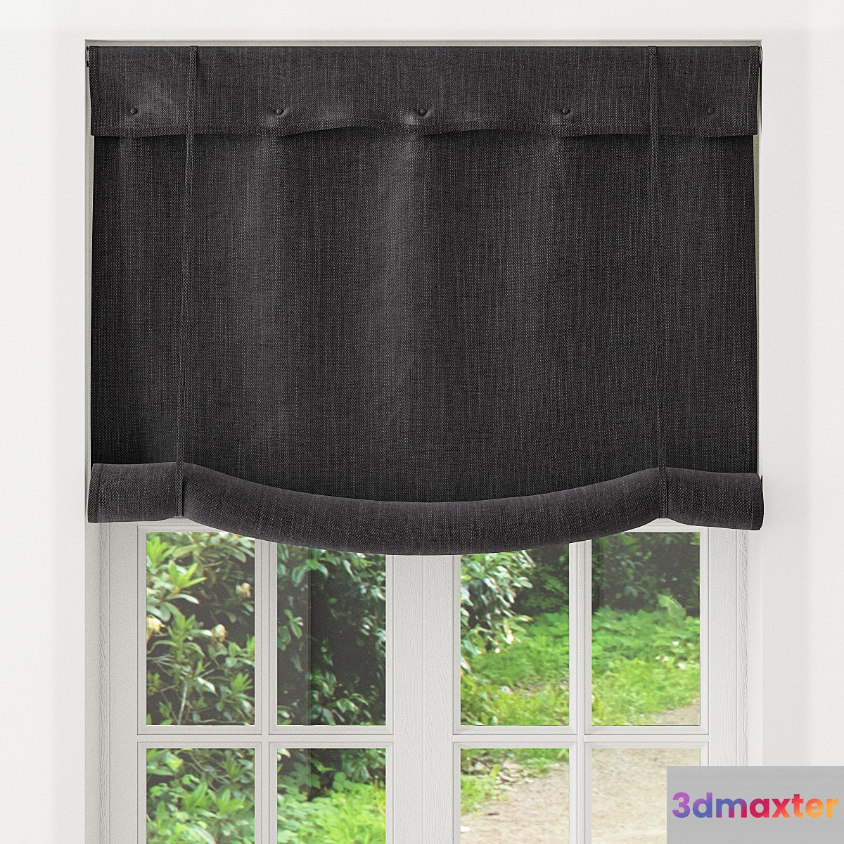 Roman Blinds 6 3D Max