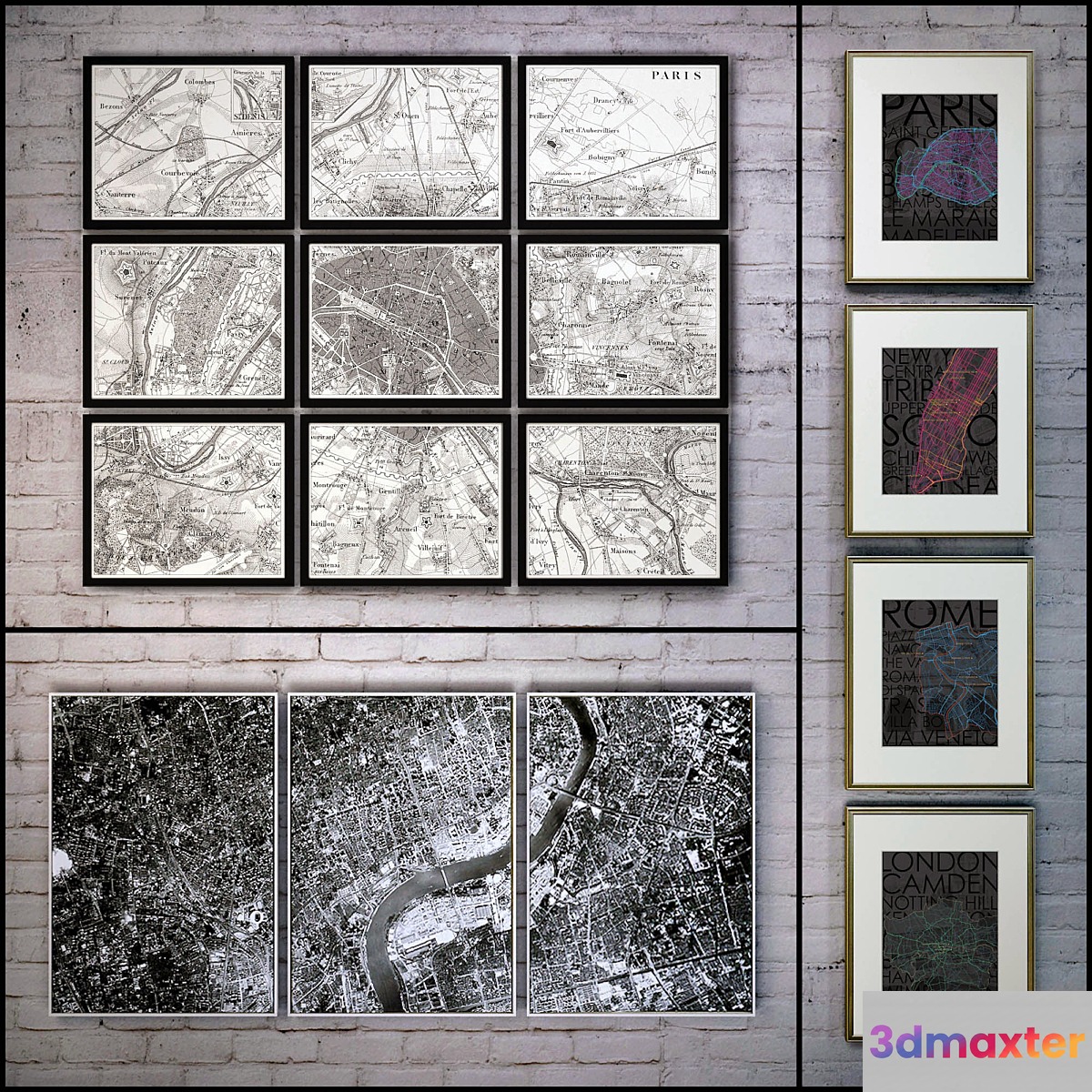 The picture in the frame: a collection 58. Map