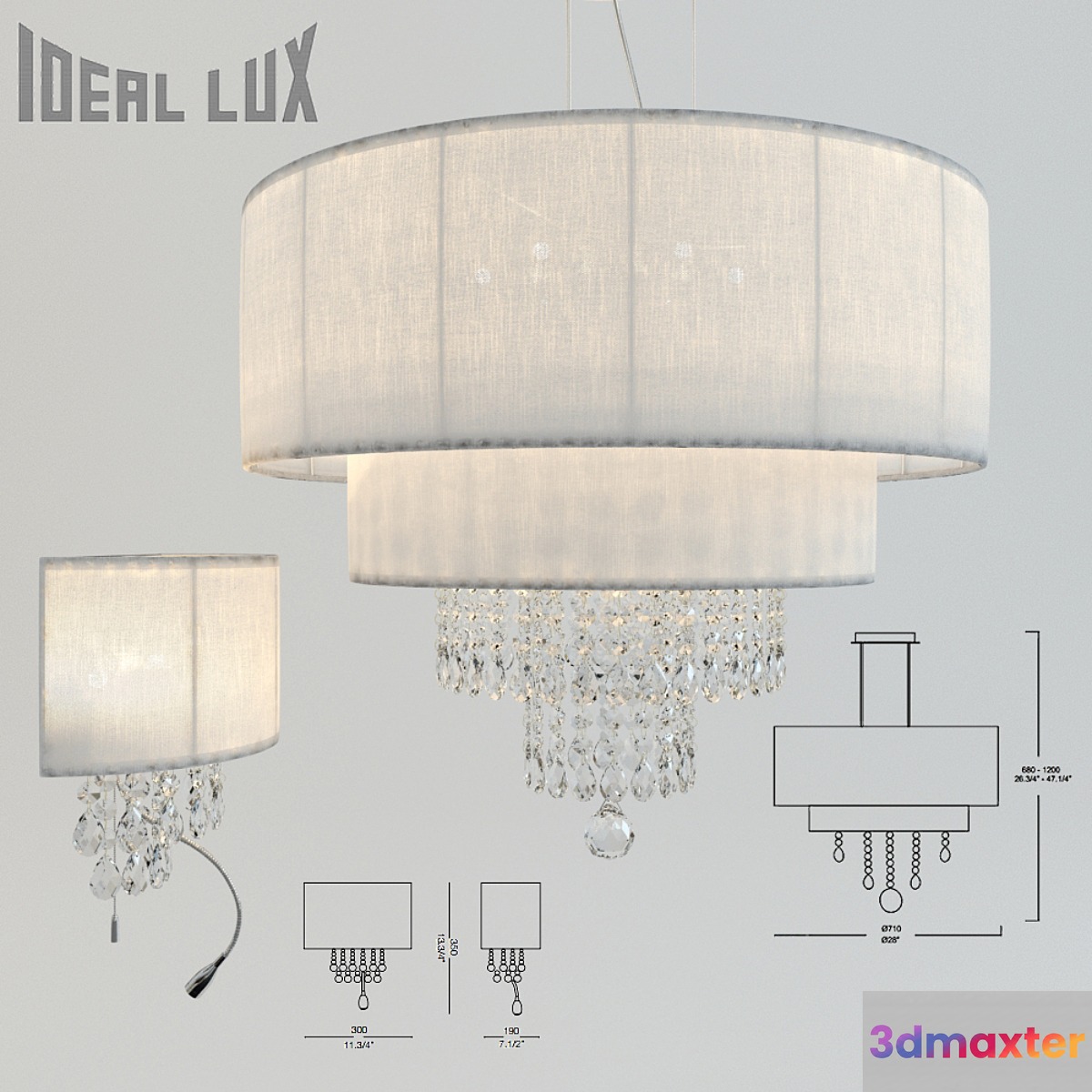 Ideal Lux Opera 3D Max