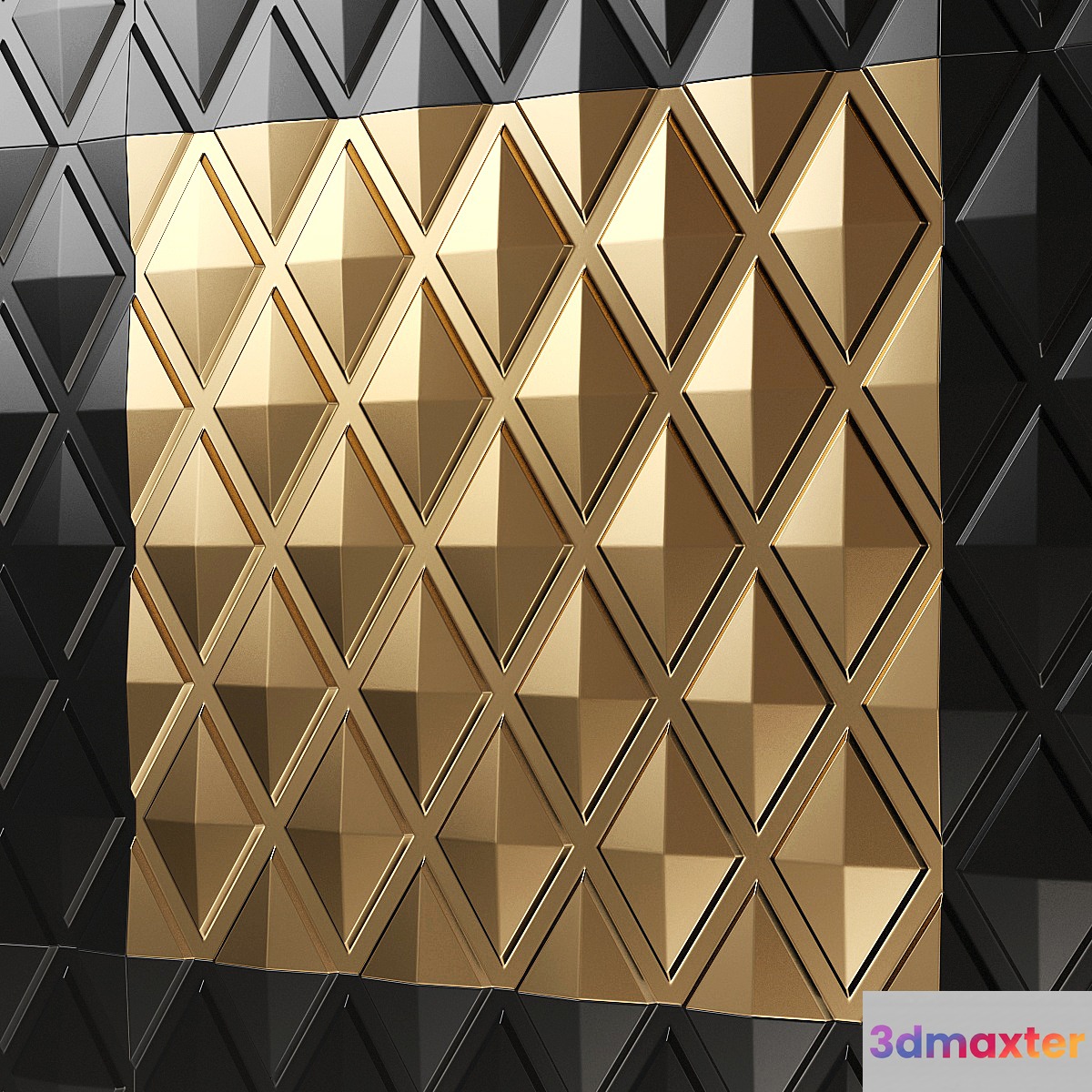 Wall decor 001 3D Max