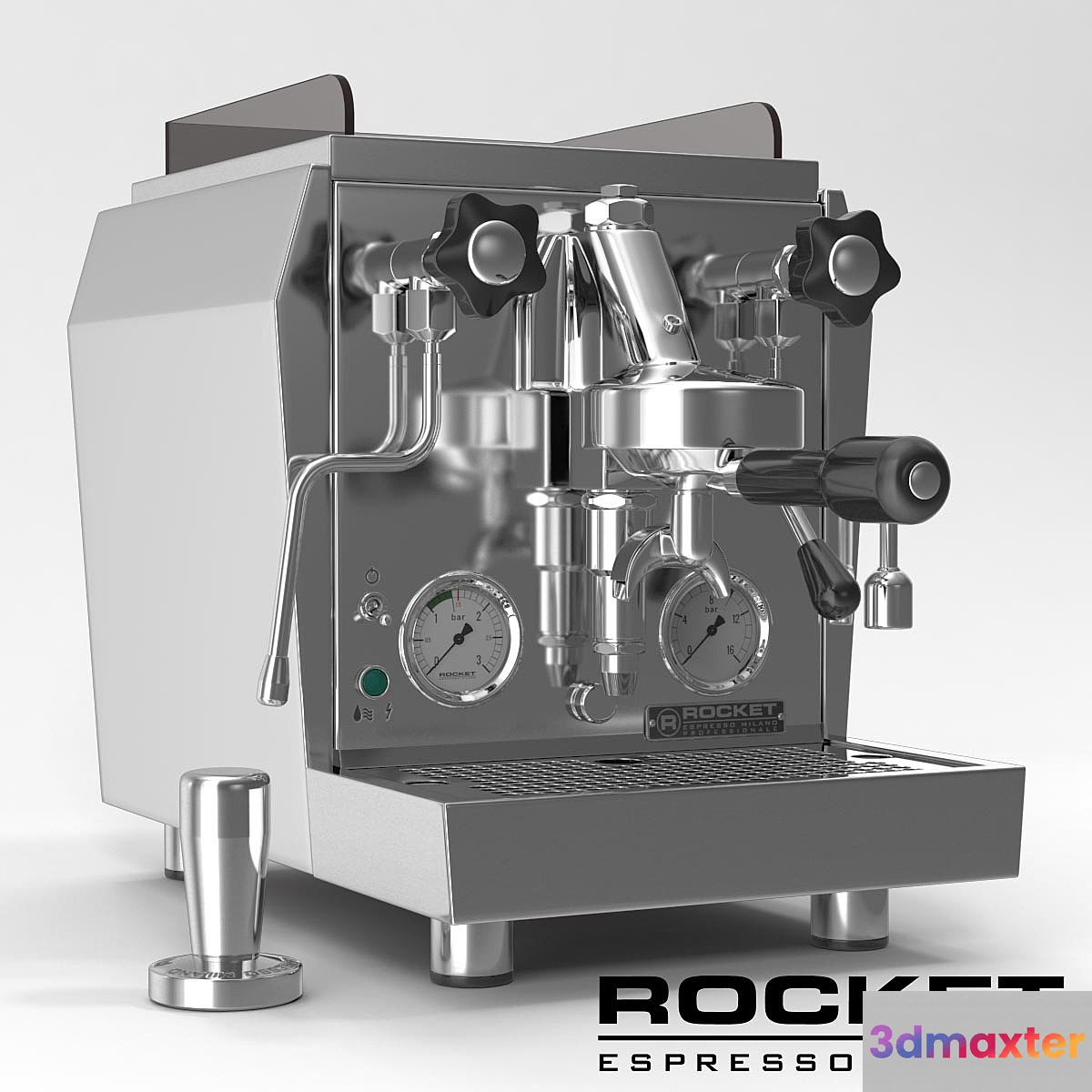 Rocket Espresso Professionale A5 3D Max