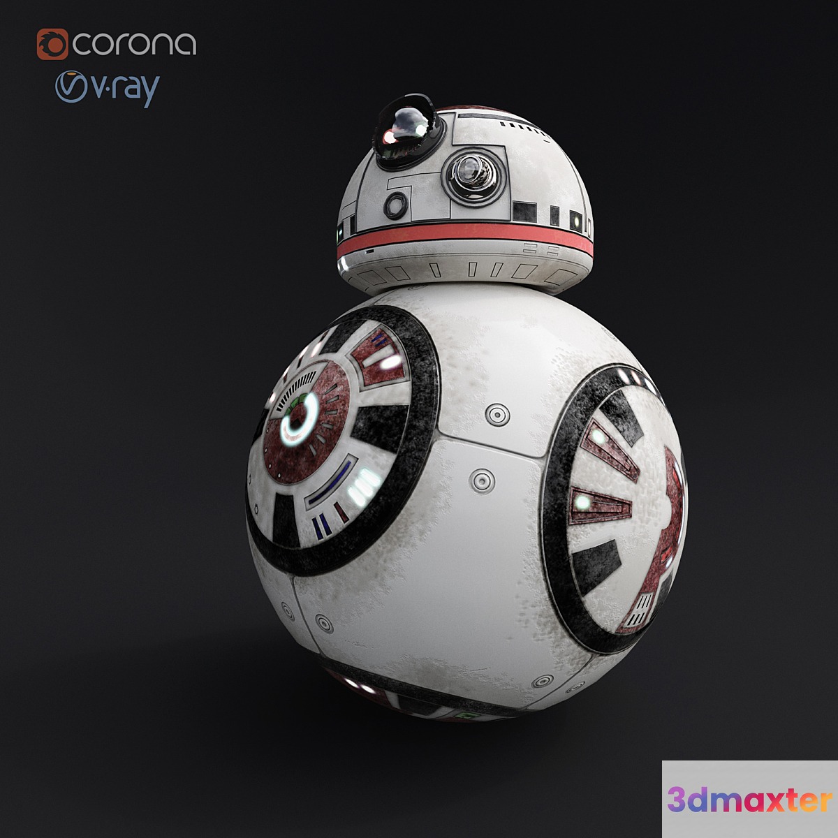 BB8 (BB9) _LowPoly_GameReady