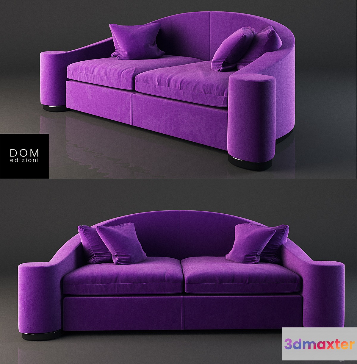 Dom Edizioni Sofa WINNIE 3D Max