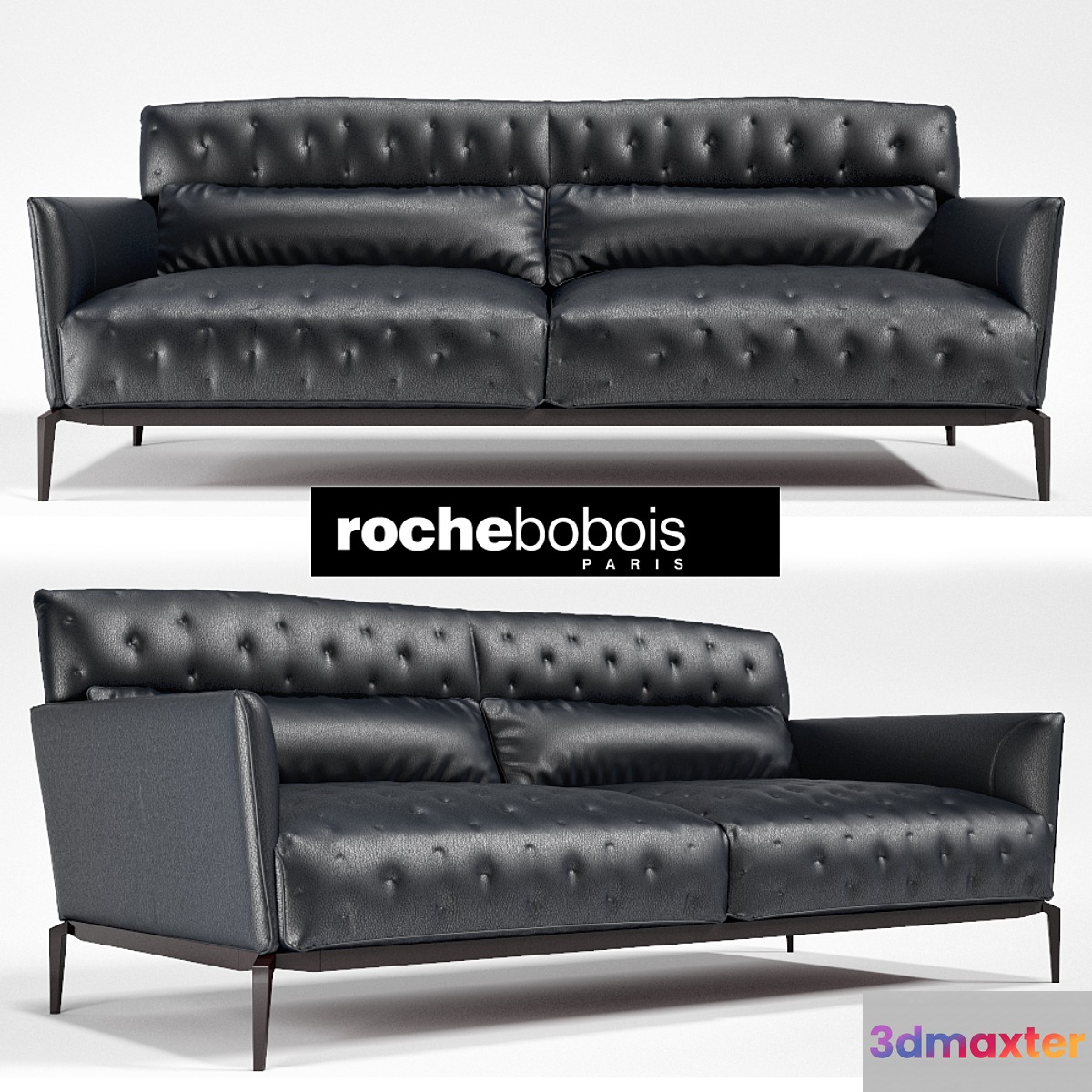 ROCHE BOBOIS CLARIDGE 3-SEAT SOFA