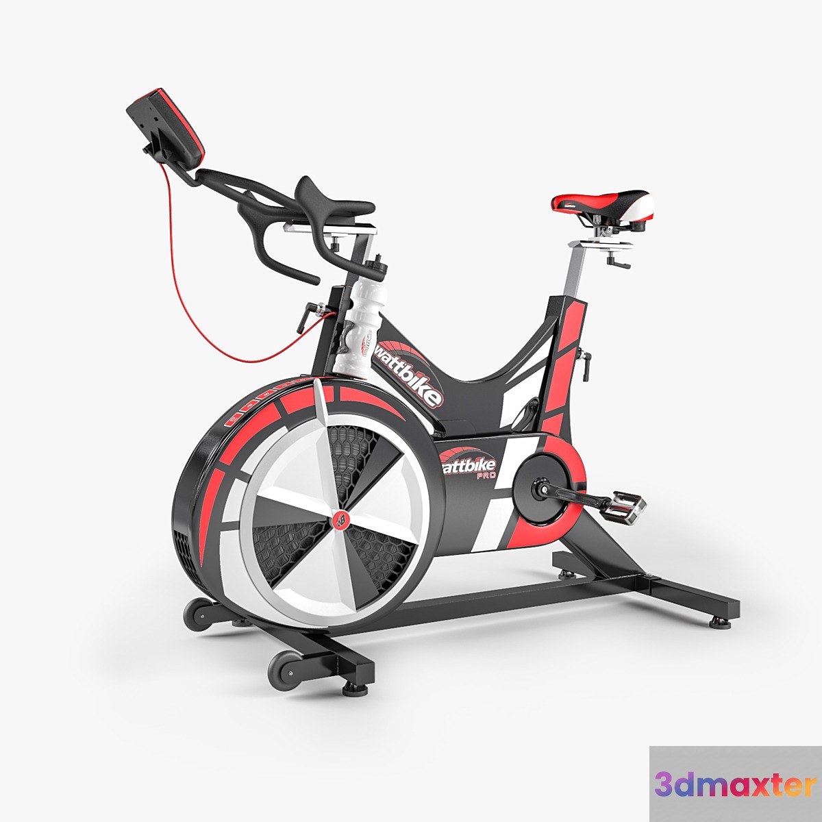 Wattbike Pro Indoor Cycle 3D Max