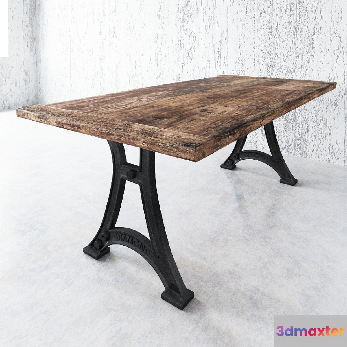 Loft table 3D Max