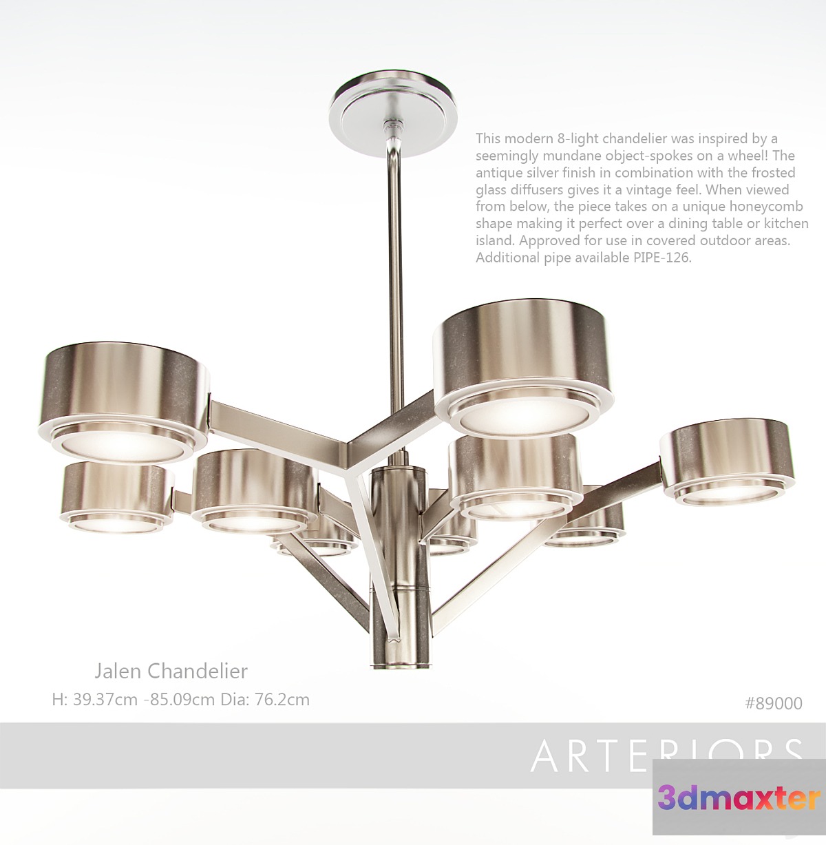 Arteriors Jalen Shandelier