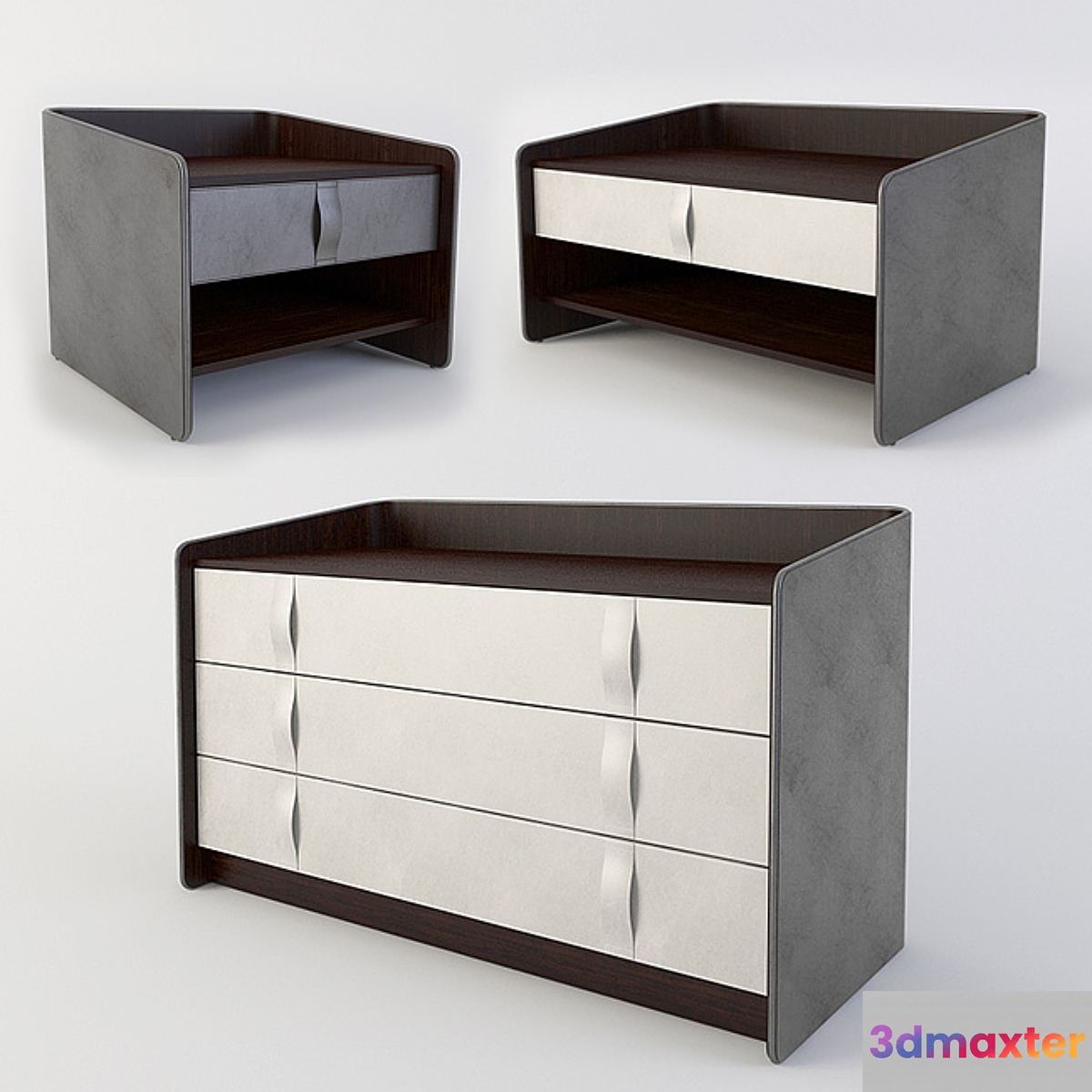 chest of drawers and cabinets Flou Gentleman 3D Max