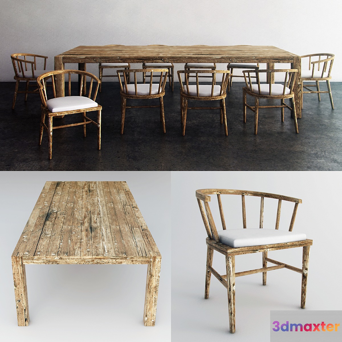 Wood Dining Table Ethnic