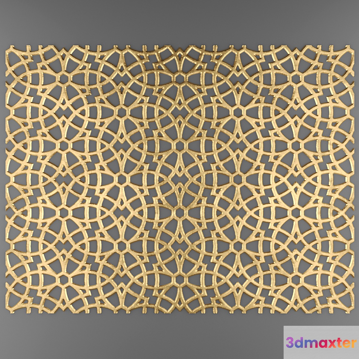 Decor for wall. Panel. 3D 3D Max