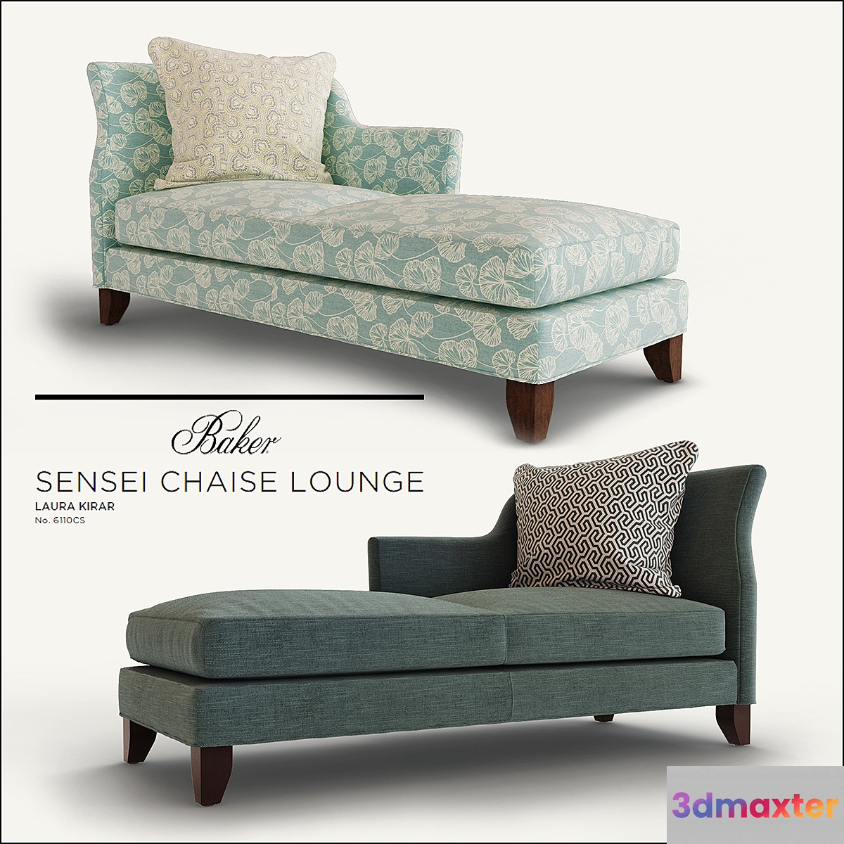Baker SENSEI CHAISE LOUNGE LAURA KIRAR No. 6110CS - No.3