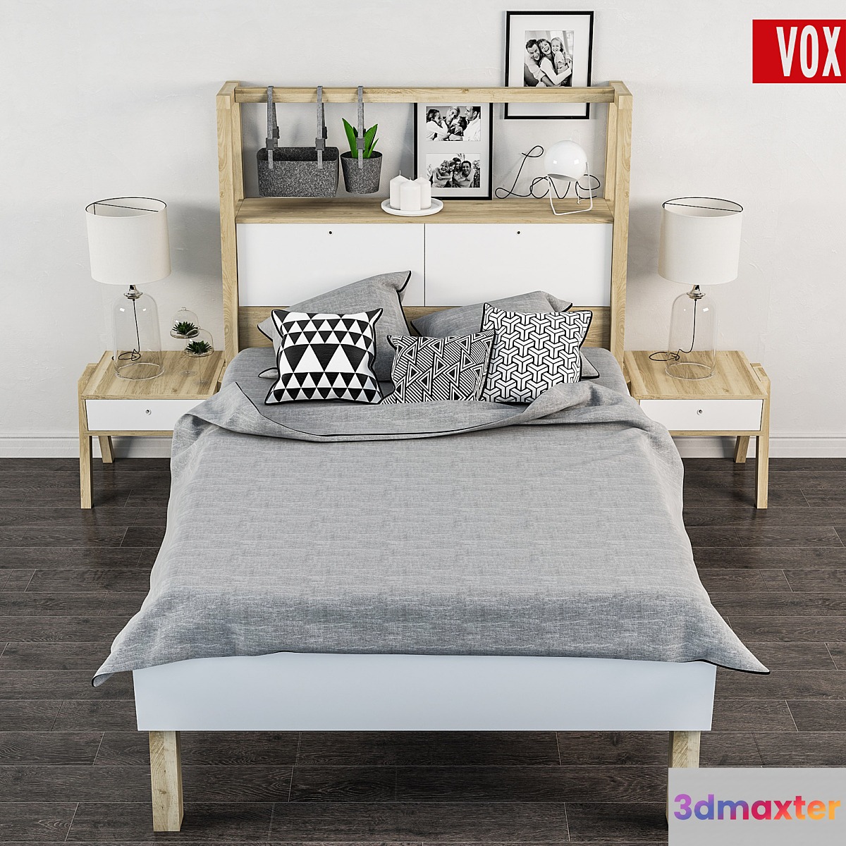 Decorative set of bed _VOX _Spot
