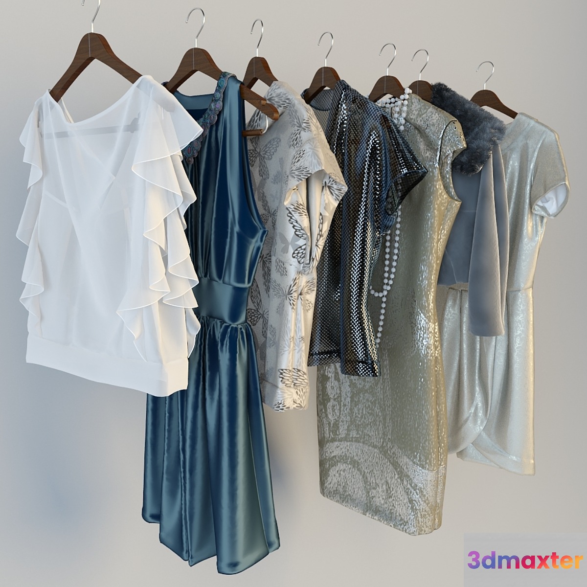 Clothes on hangers - No.4