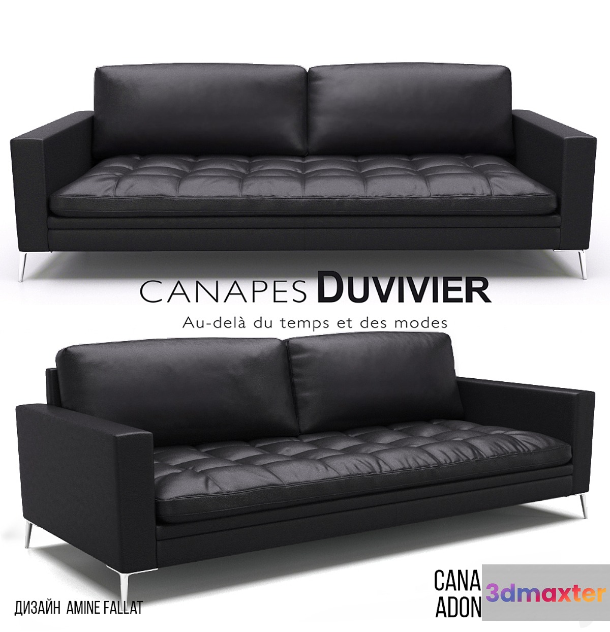 Canapes Duvivier ADONIS - No.2