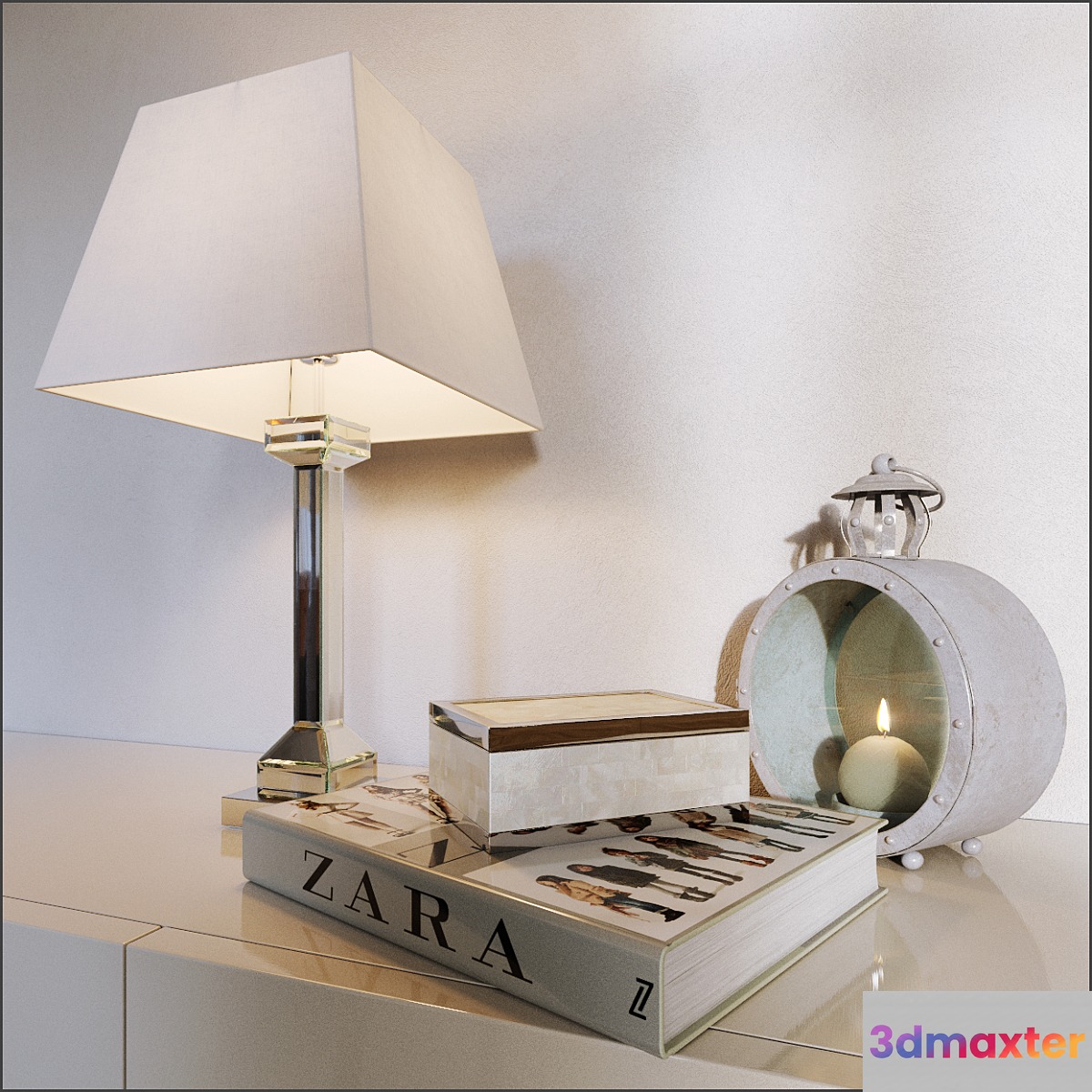 ZARA HOME_set 3D Max