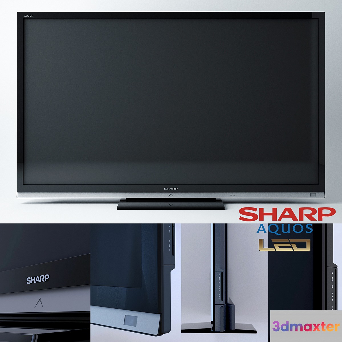 Sharp LC-70LE741ERU 3D Max