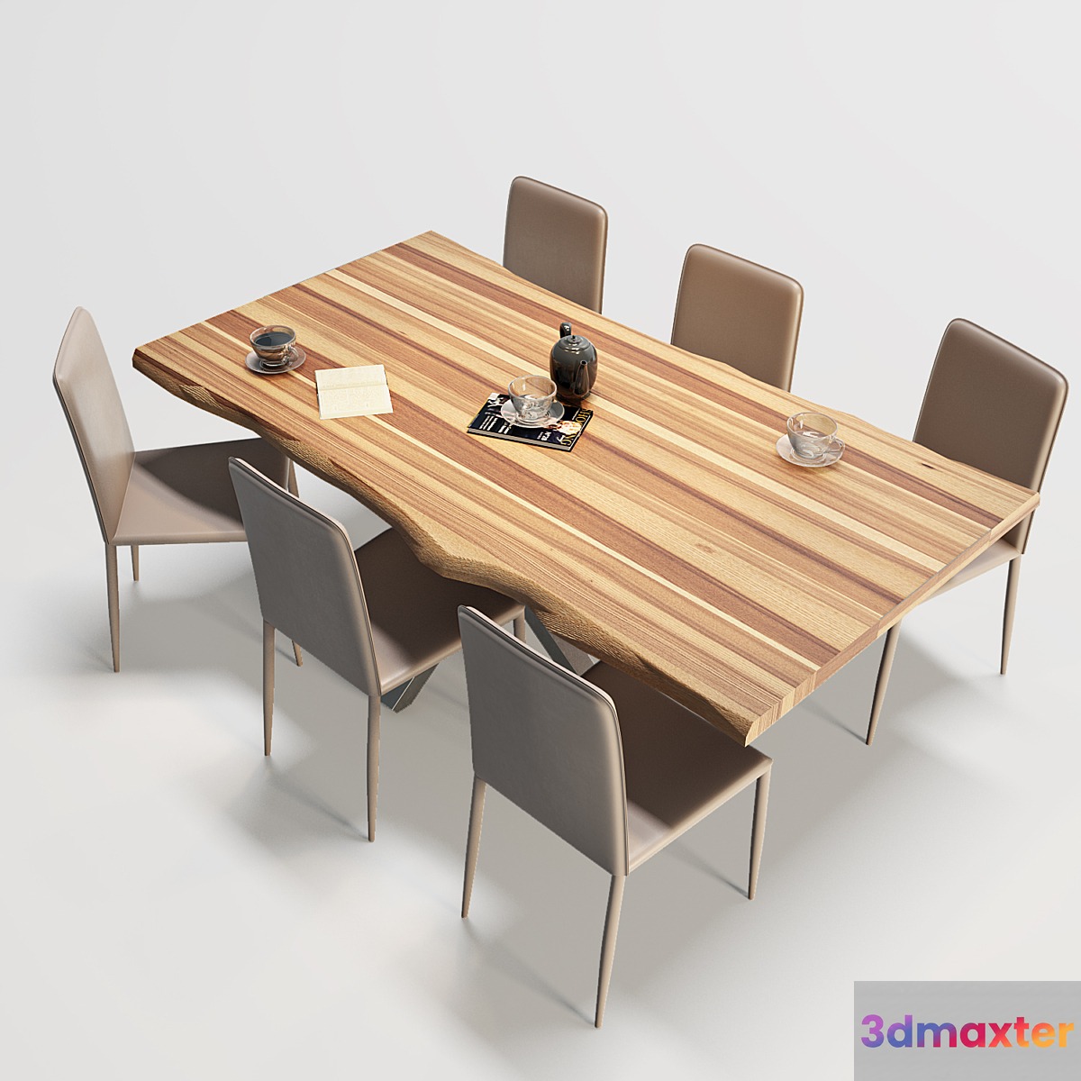 MIDJ Pechino table and chairs Calligaris BOHEME