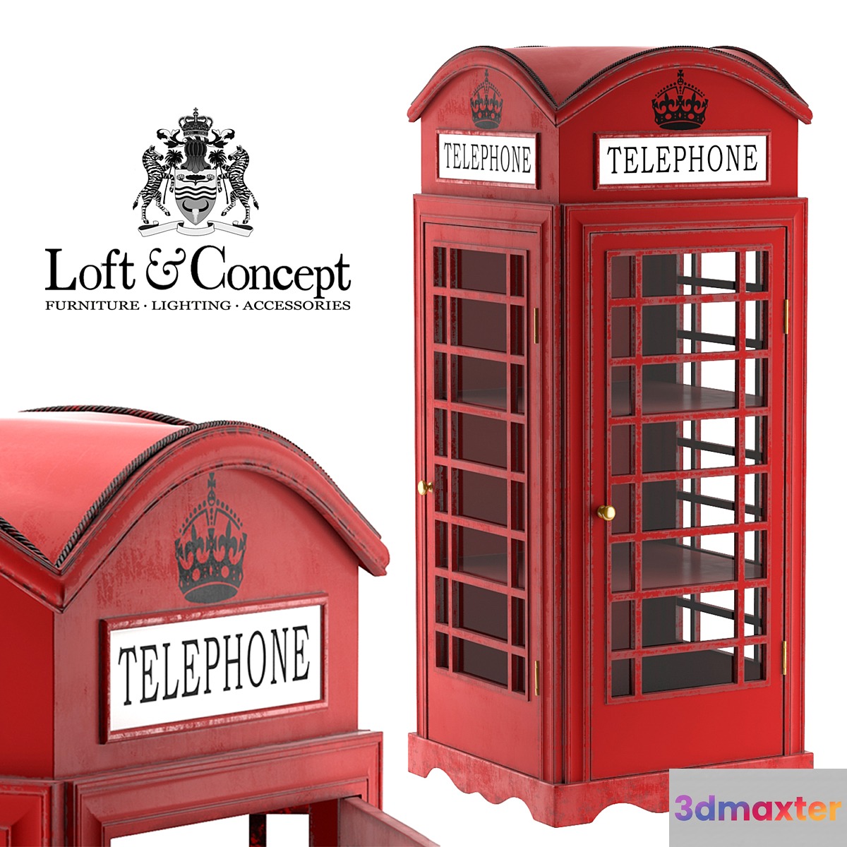 SHOWCASE LONDON TELEPHONE BOX - No.2