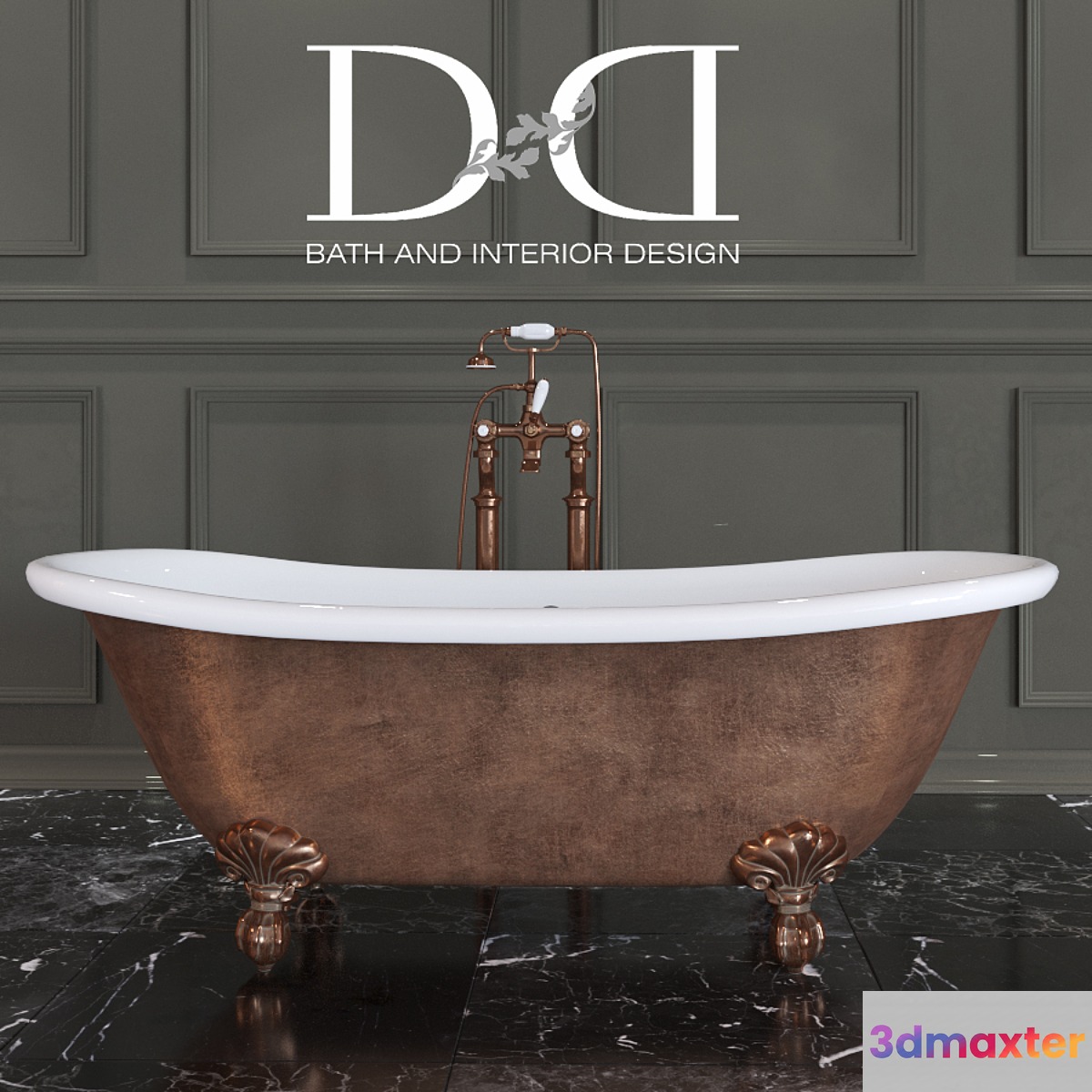Bath Admiral Copper Effect
