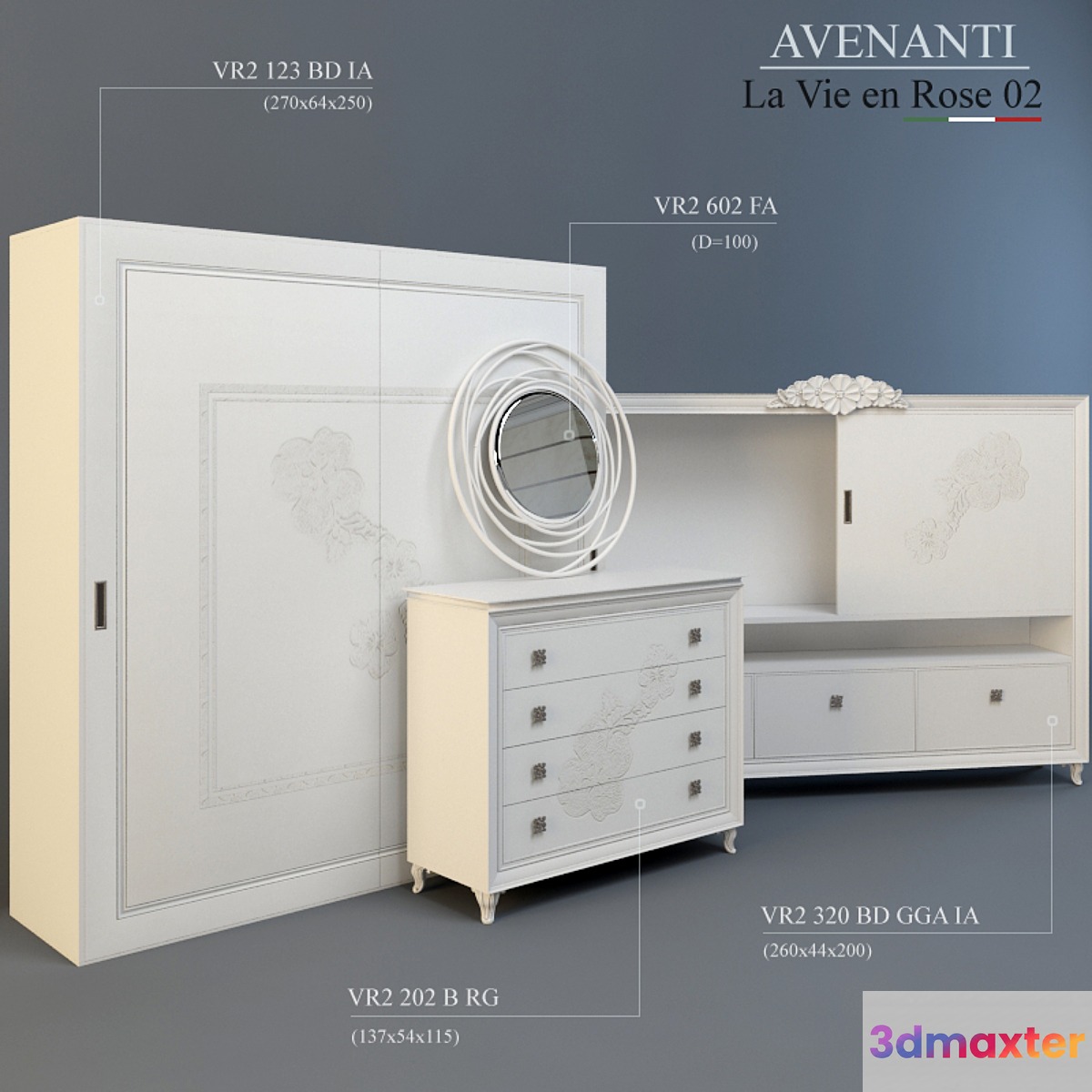 Living AVEANTI series La Vie en Rose 02