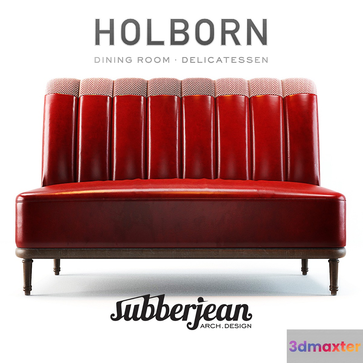Holborn Dining Lounge Sofa 3D Max
