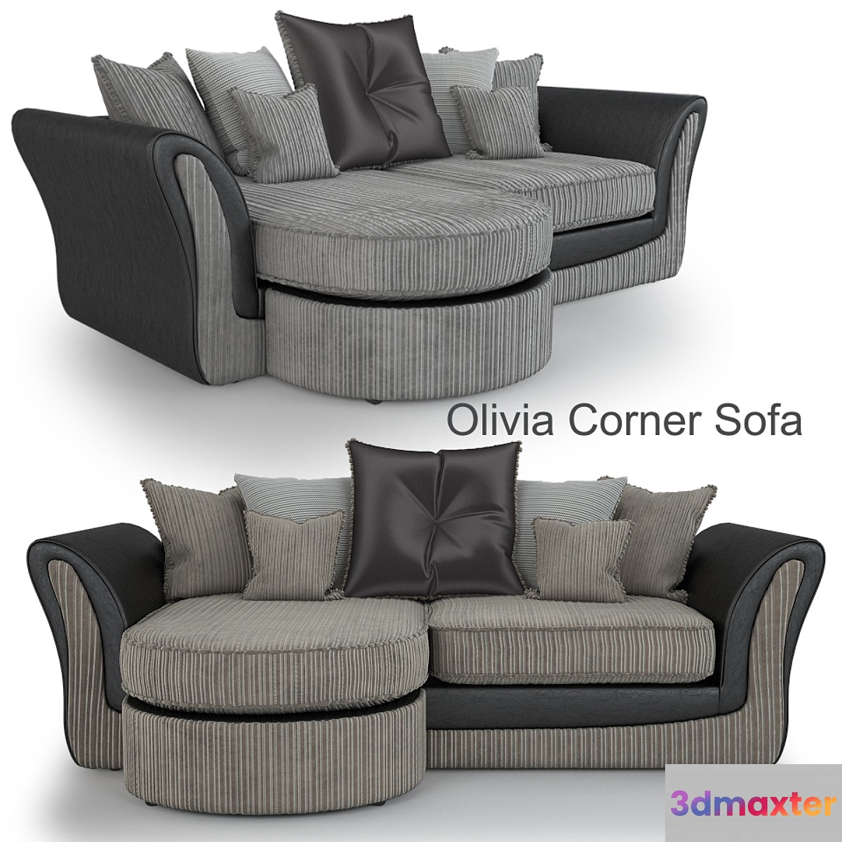 Sofa Olivia Corner Sofa 3D Max