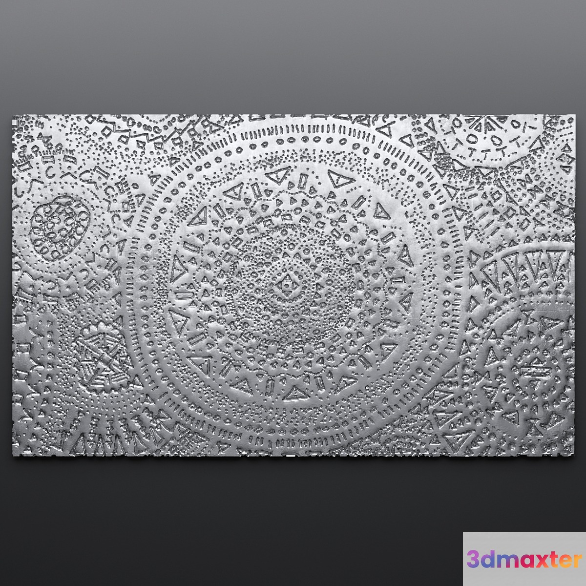 Decor for wall. Panel. 3D - No.37
