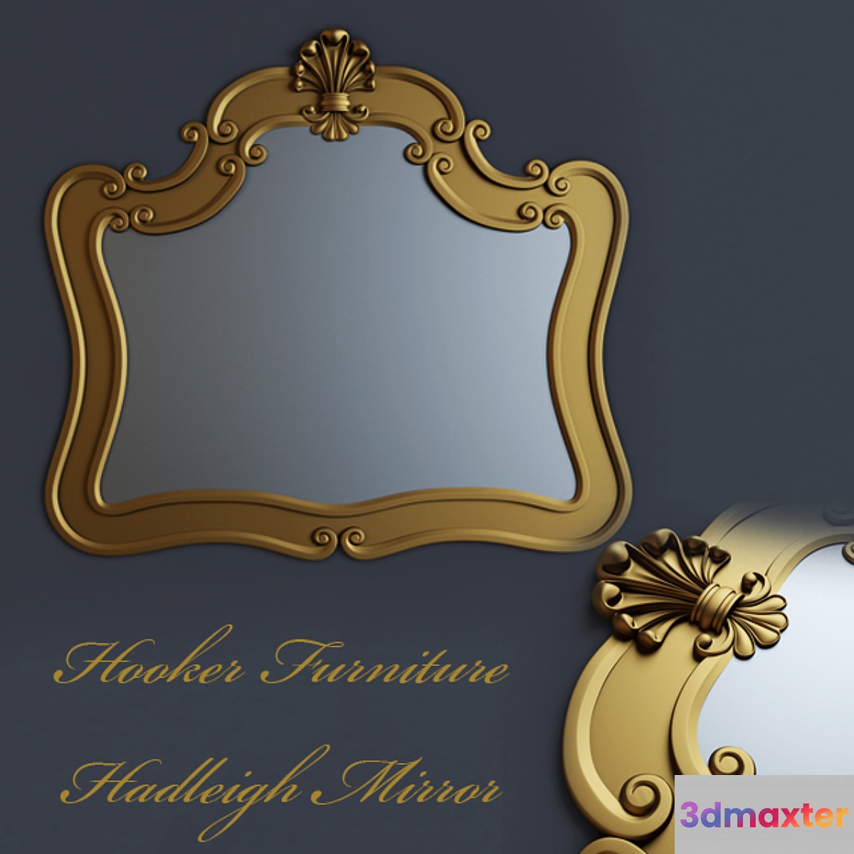 Hooker Furniture Hadleigh Mirror 3D Max