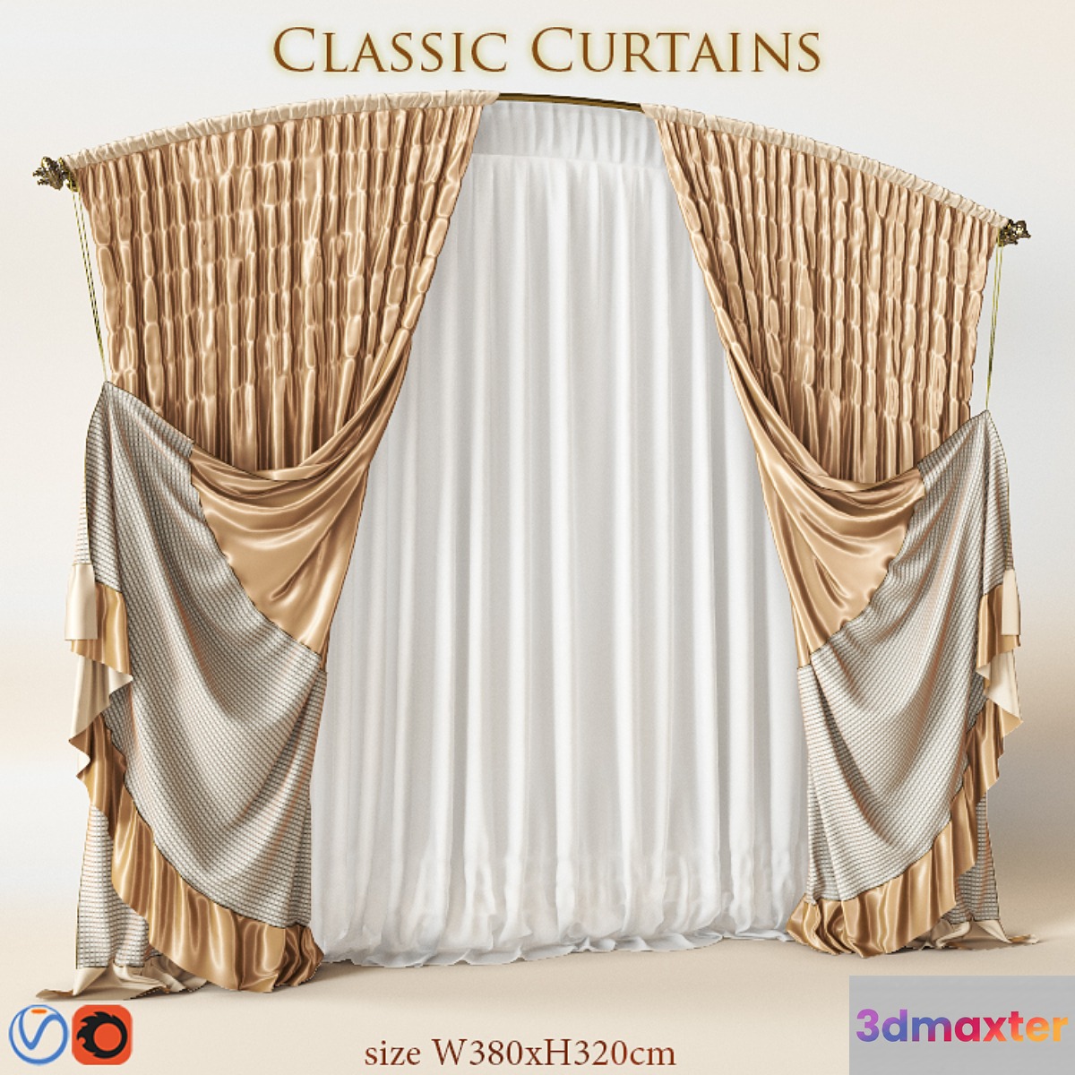 Blind classic 3D Max
