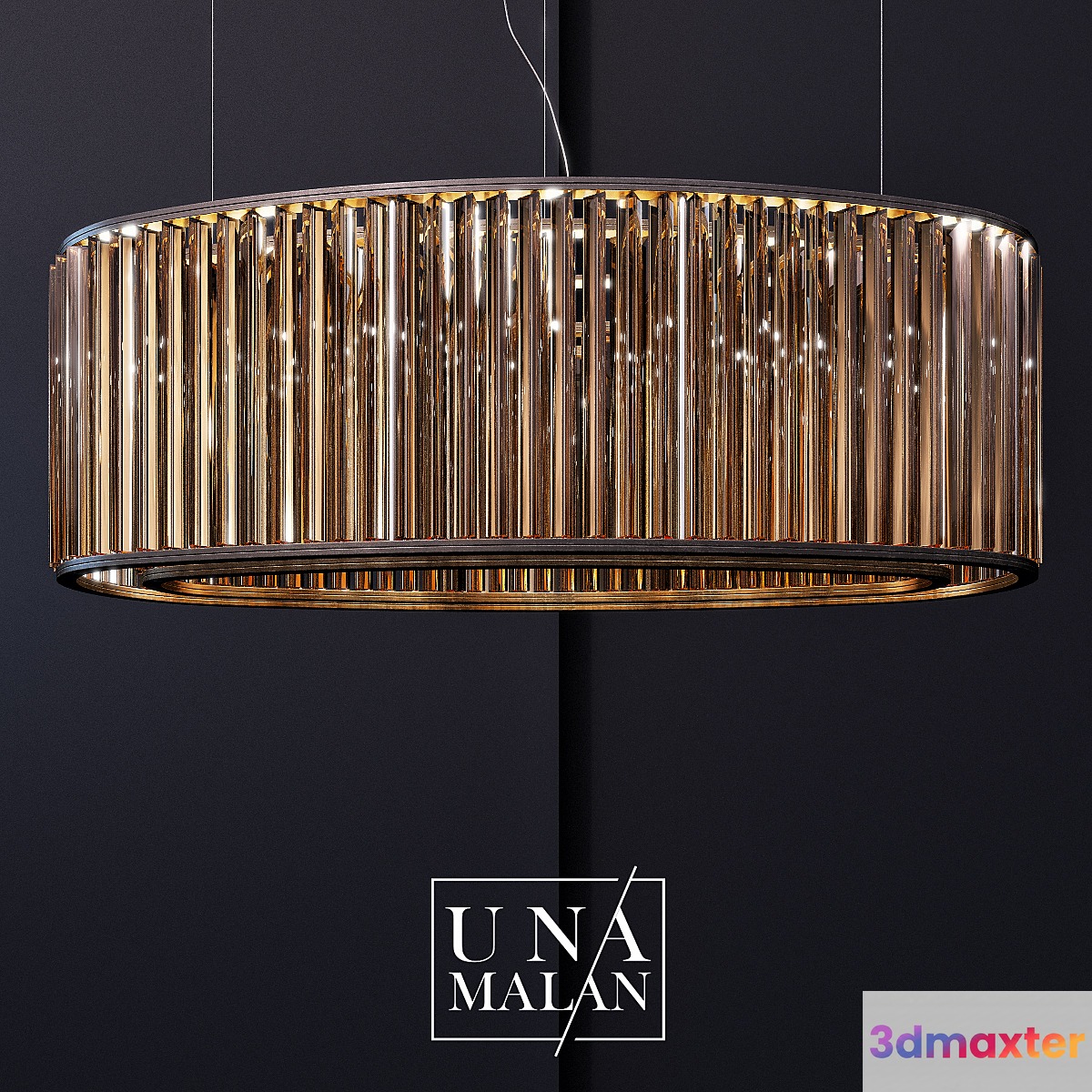 CROWN CHANDELIER VENICEM 3D Max