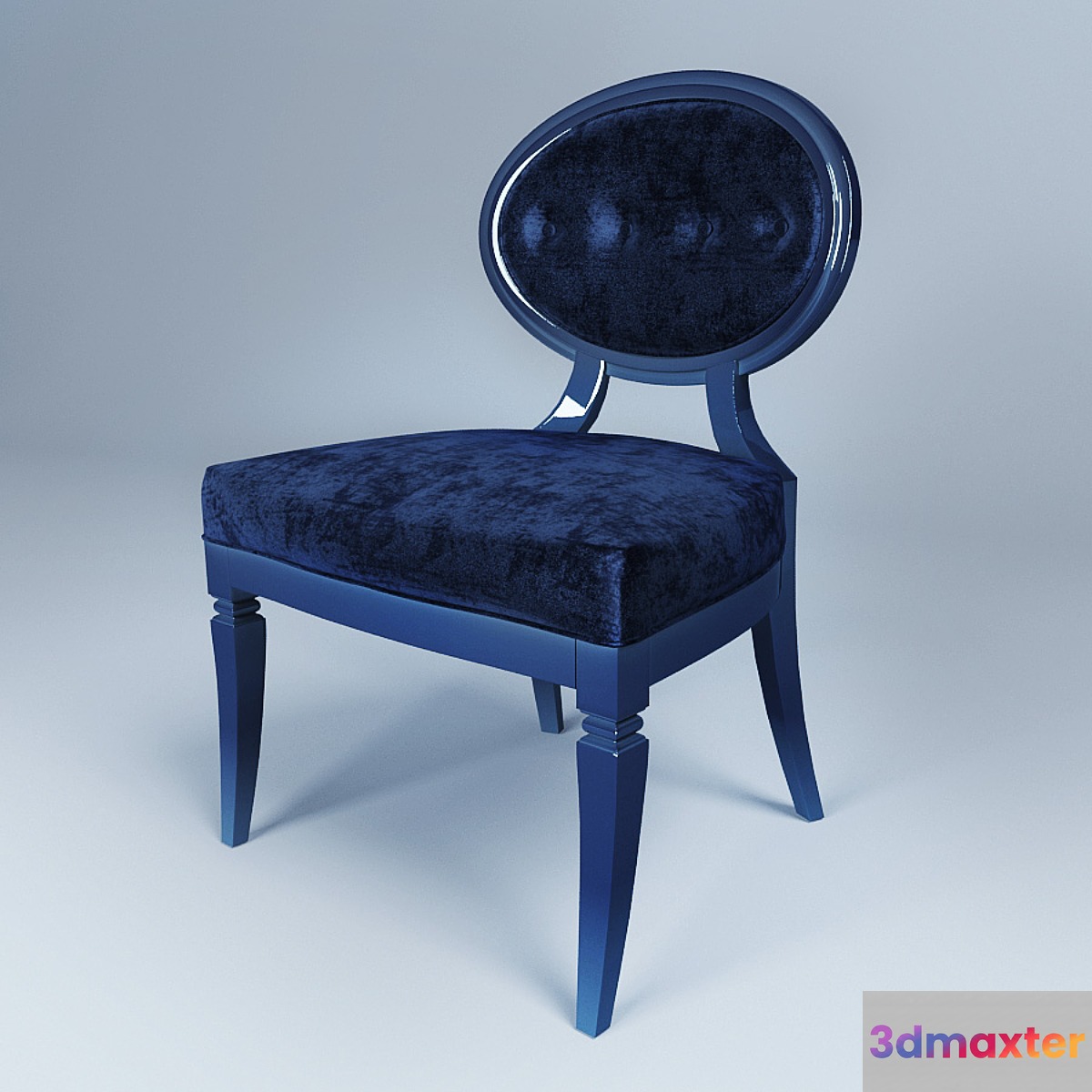 Chair Elledue Il Novecento LA 472 3D Max