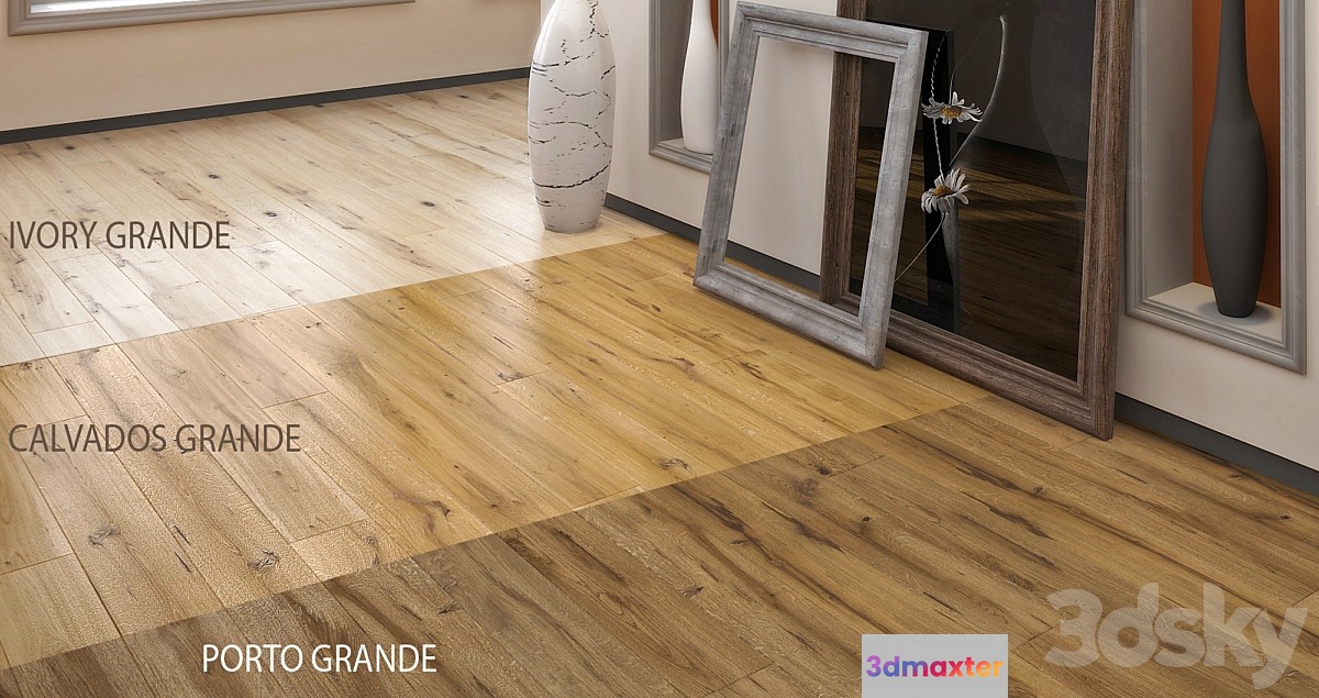 Parquet Barlinek Pure Vintage Oak Porto Grande oak Calvados Grande Oak Ivory Grande.