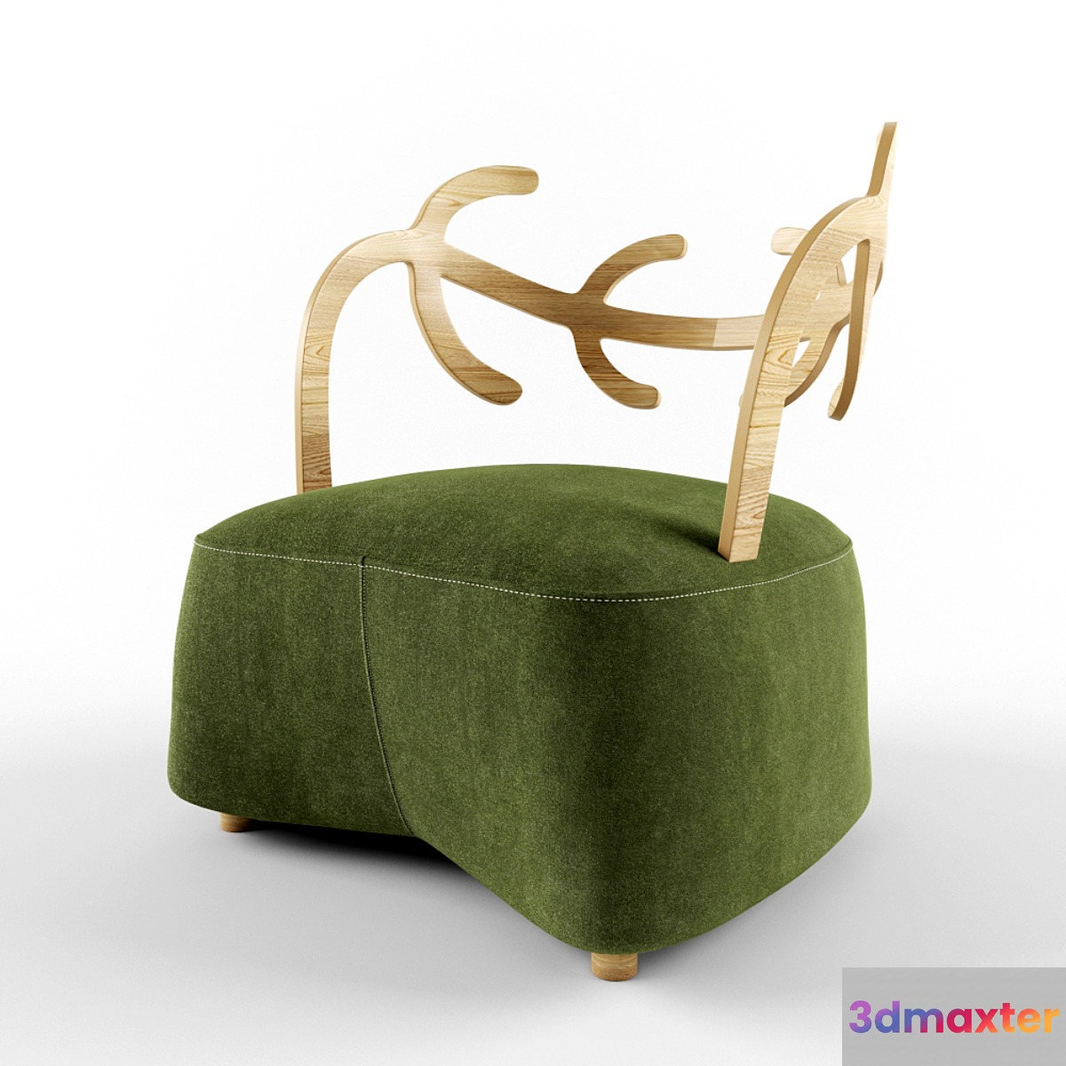 Antler by NENDO for Cappellini 3D Max