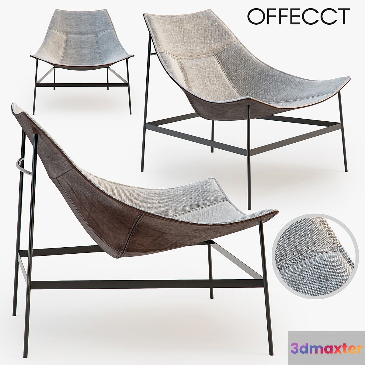 Offecct Chair Montparnasse chair - No.2 3D Max