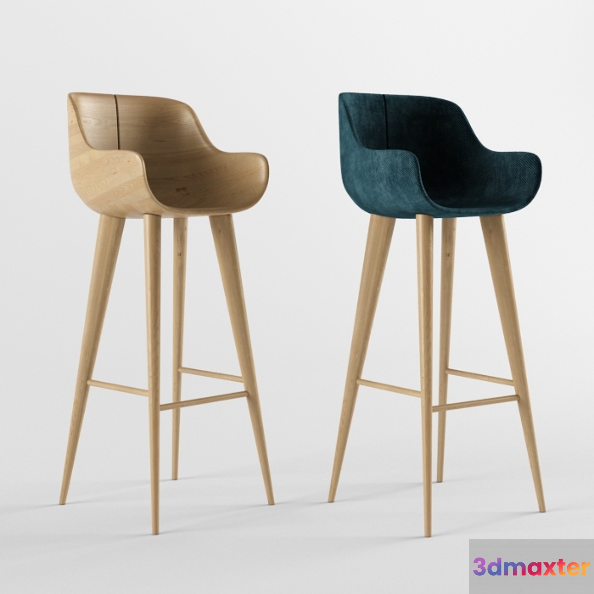Kieren Counter Stool - No.2 3D Max