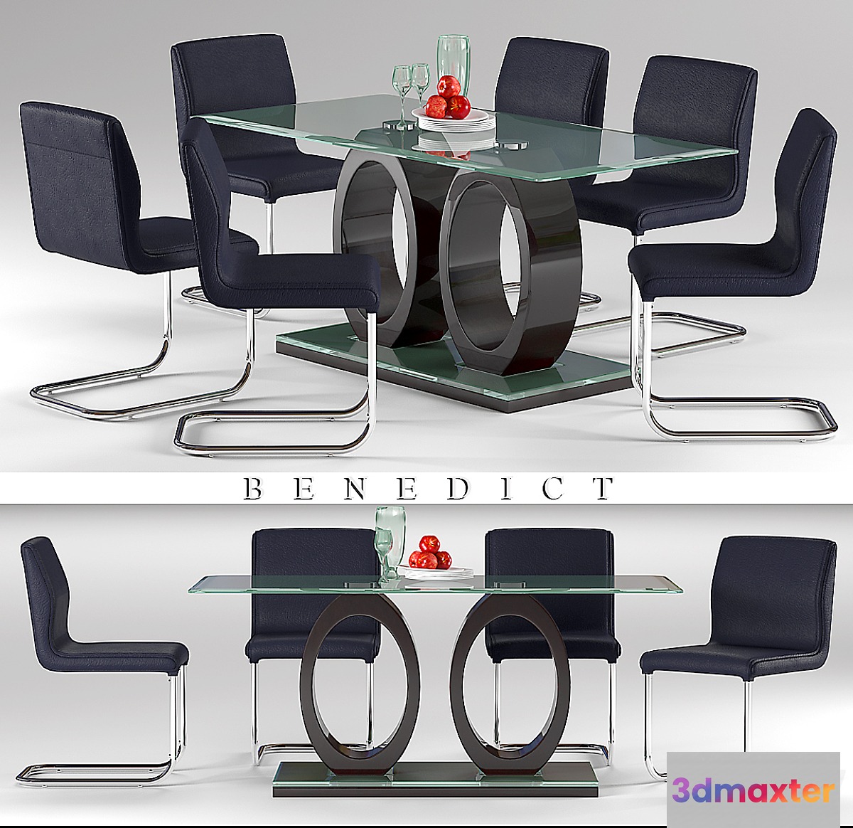 DINING TABLE 13 3D Max
