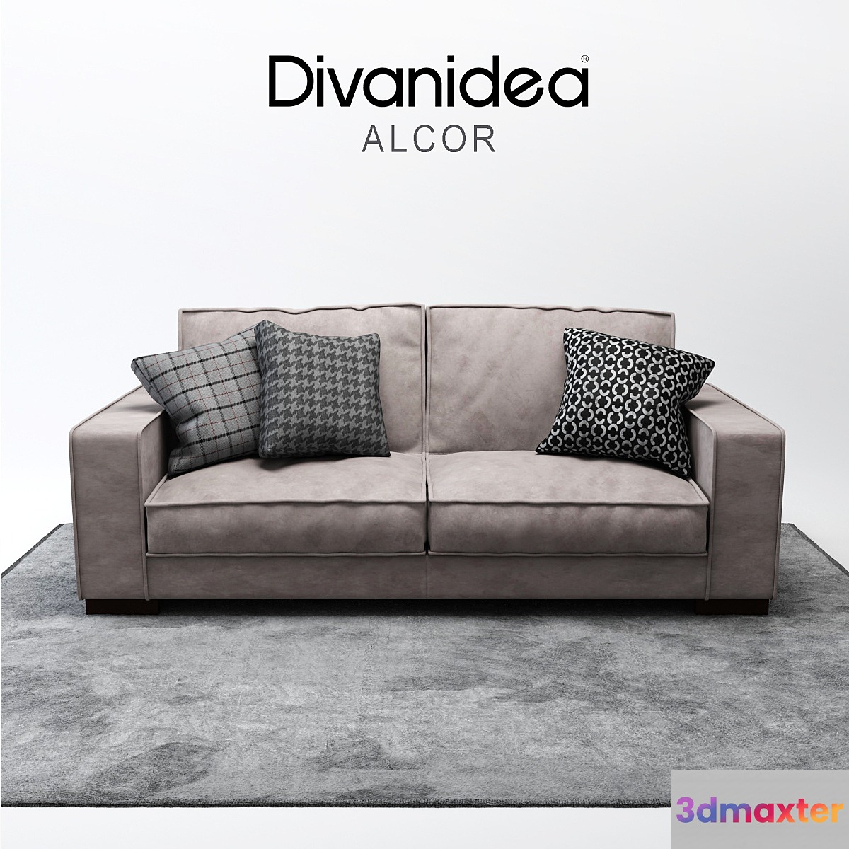 Sofa Divanidea Alcor 3D Max